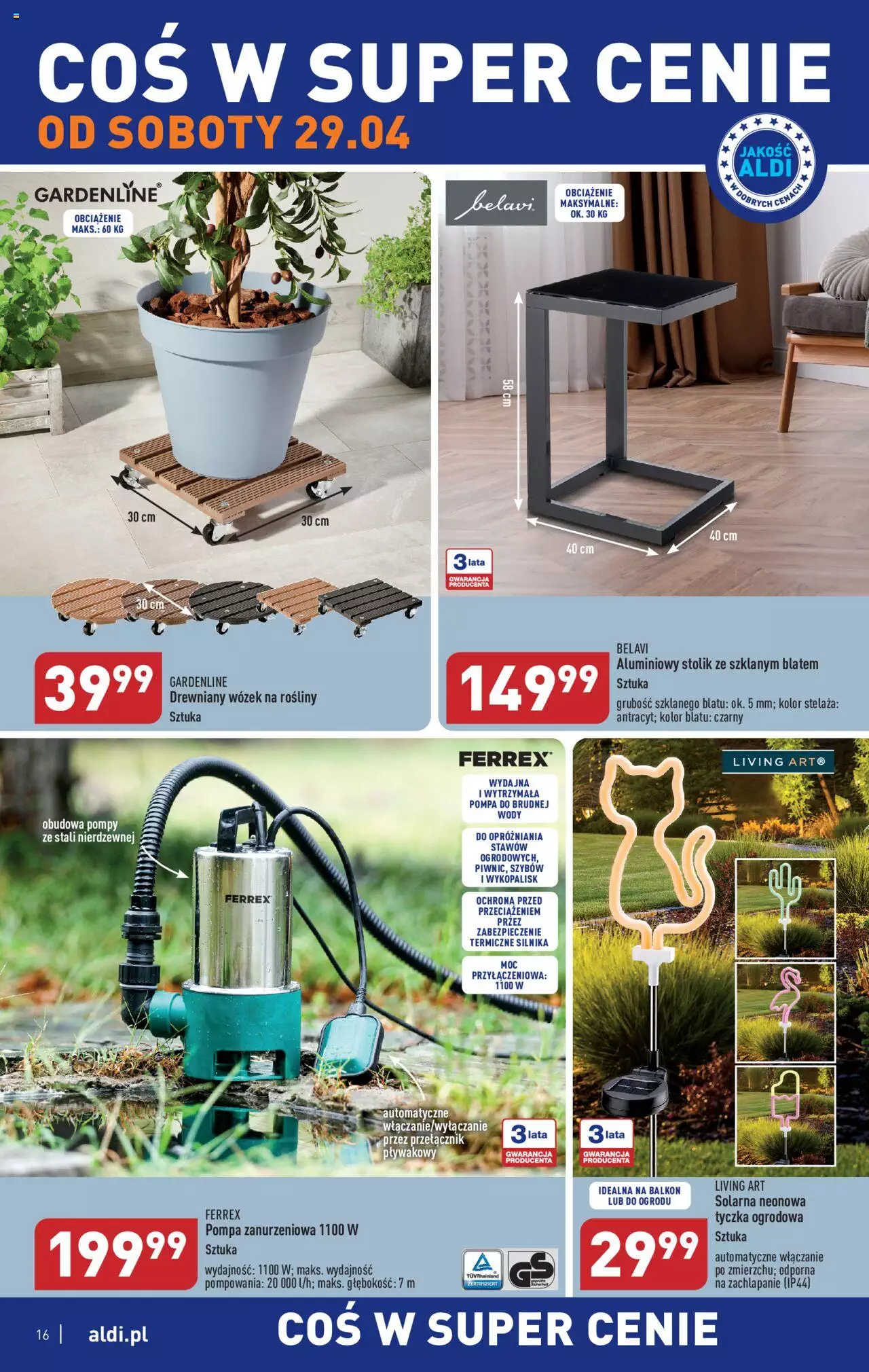 Aldi Hity od Środy i od Soboty Gazetka ważna od 26.04.2023 do 29.04.2023 strona 16