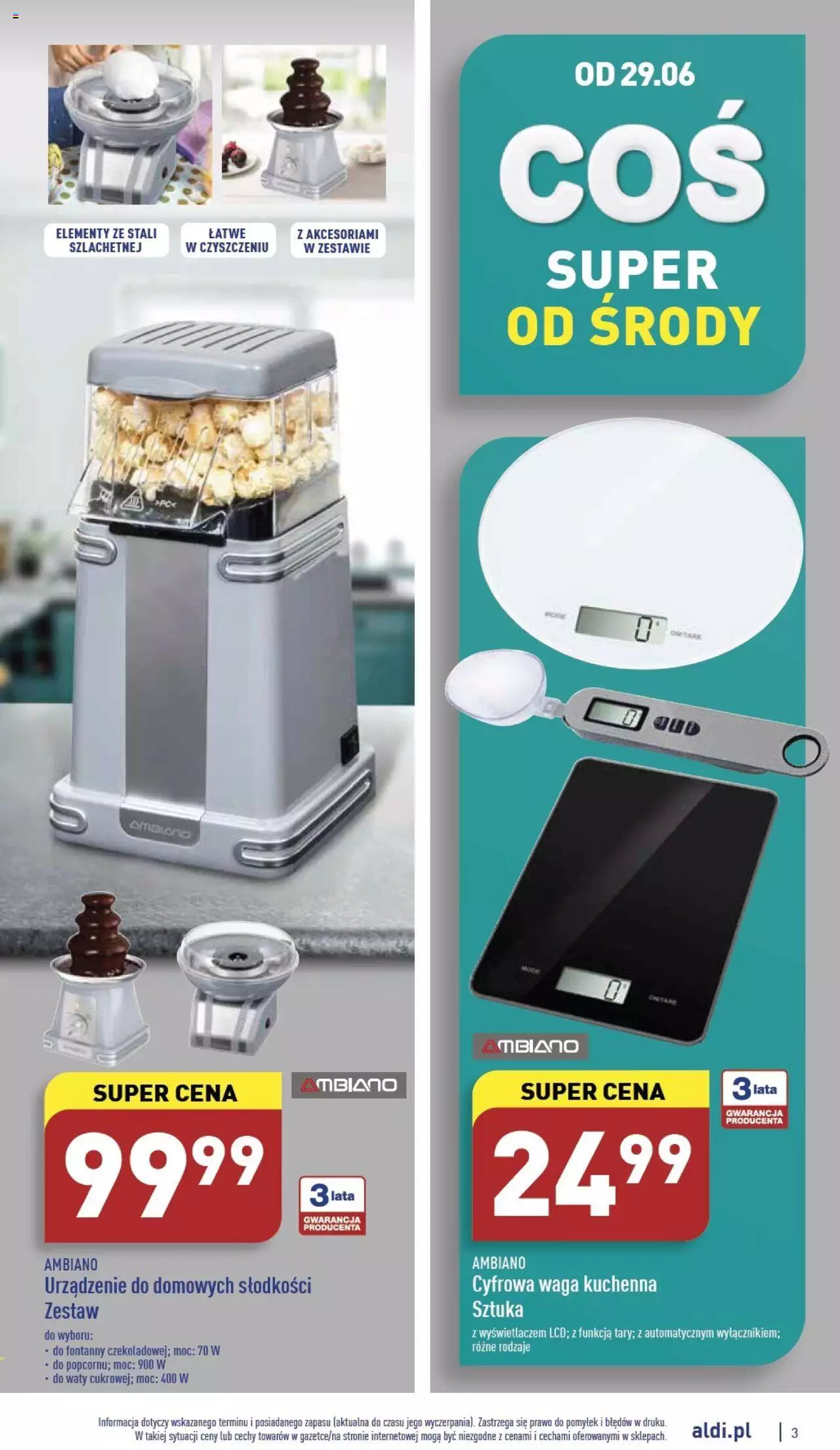 Aldi Hity od Środy i od Soboty gazetka ważna od 27.06.2022 do 03.07.2022 strona 3