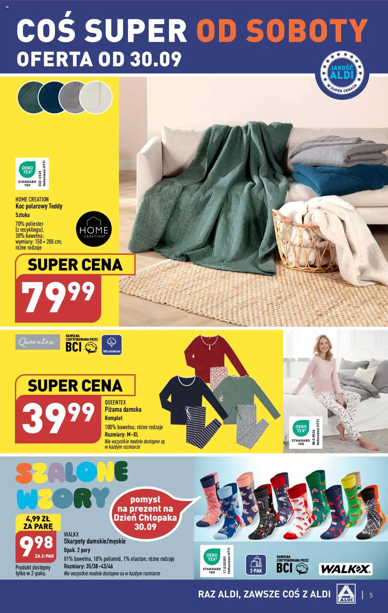 Aldi Hity od Środy i od Soboty Gazetka ważna od 27.09.2023 do 30.09.2023 strona 5
