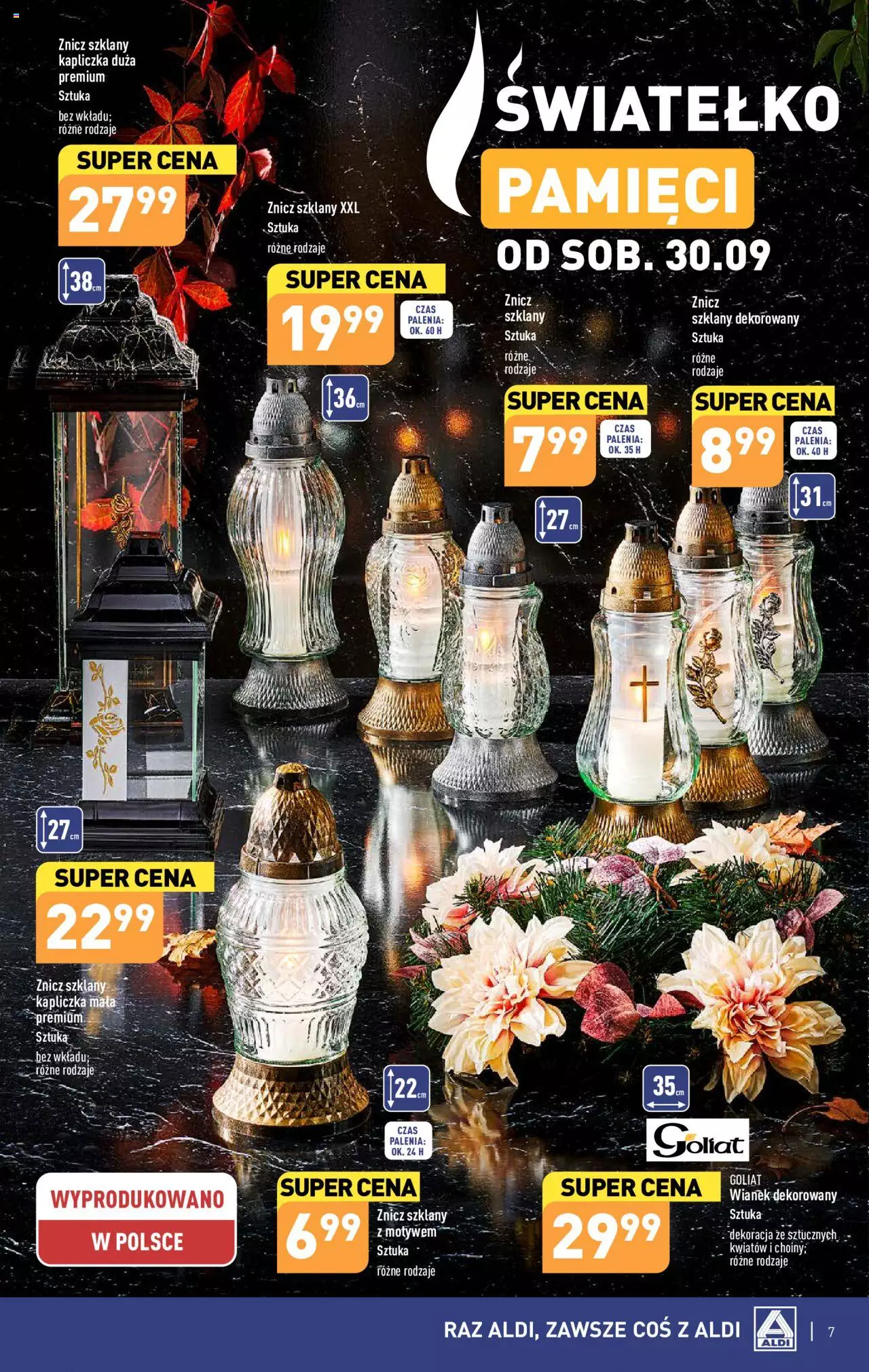 Aldi Hity od Środy i od Soboty Gazetka ważna od 27.09.2023 do 30.09.2023 strona 7