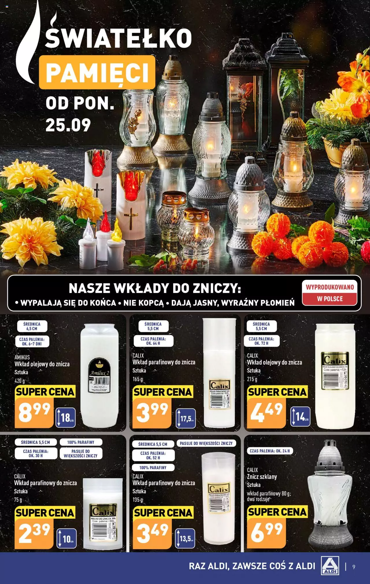 Aldi Hity od Środy i od Soboty Gazetka ważna od 27.09.2023 do 30.09.2023 strona 9