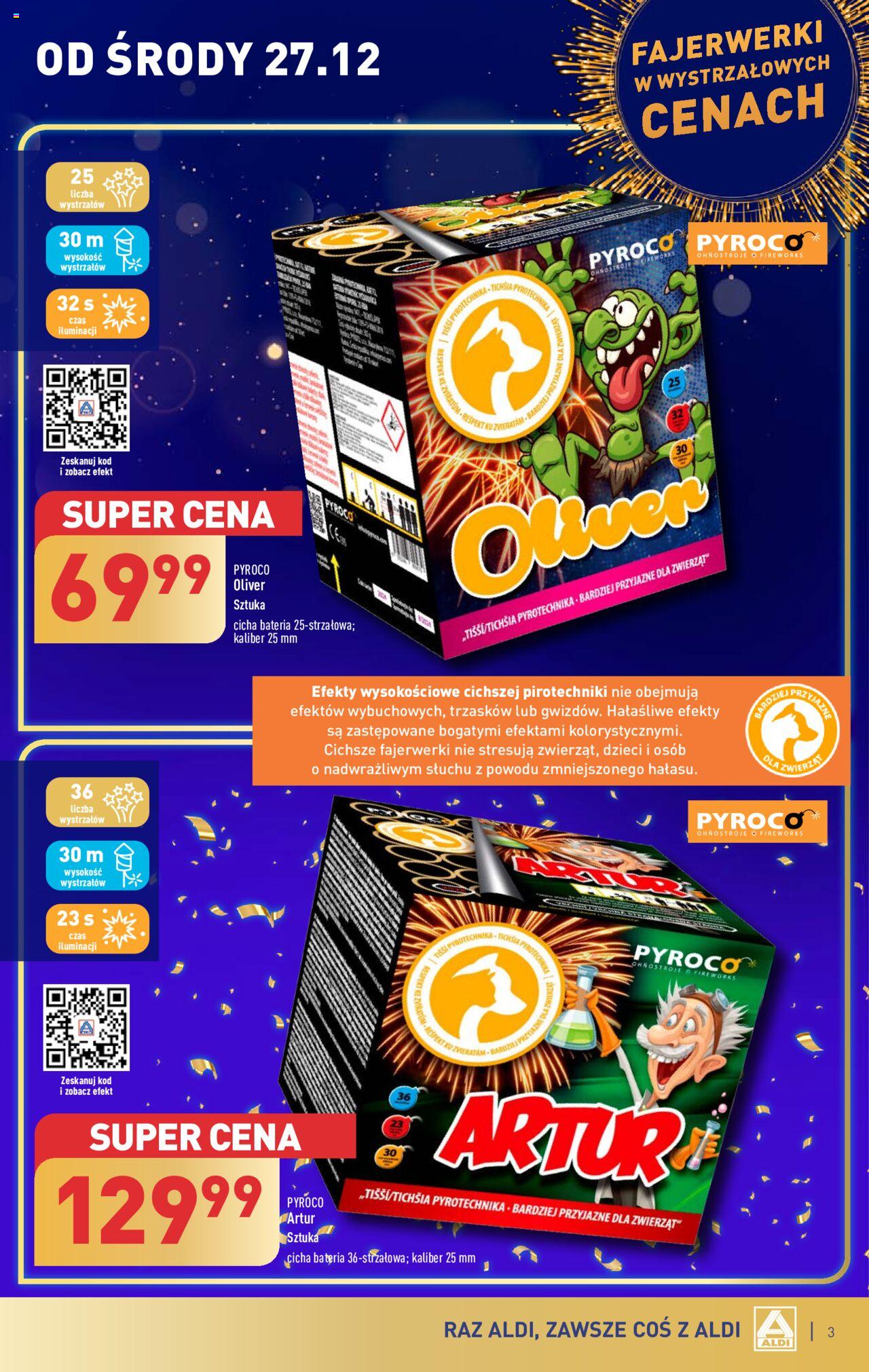 Aldi Hity od Środy i od Soboty gazetka ważna od 27.12.2023  do 30.12.2023 strona 3