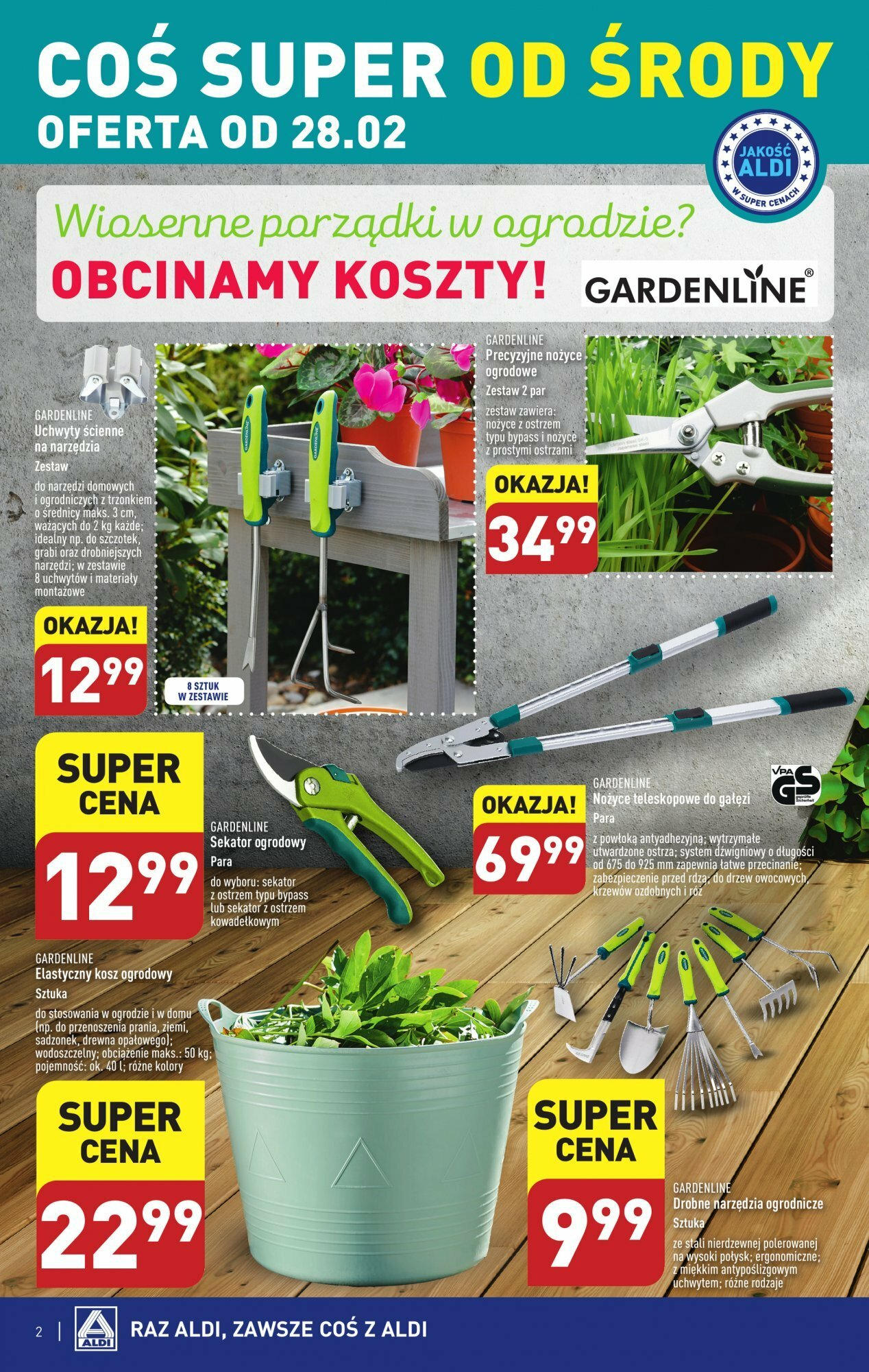 Aldi Hity od Środy i od Soboty Gazetka ważna od 28.02.2024 do 02.03.2024 strona 2