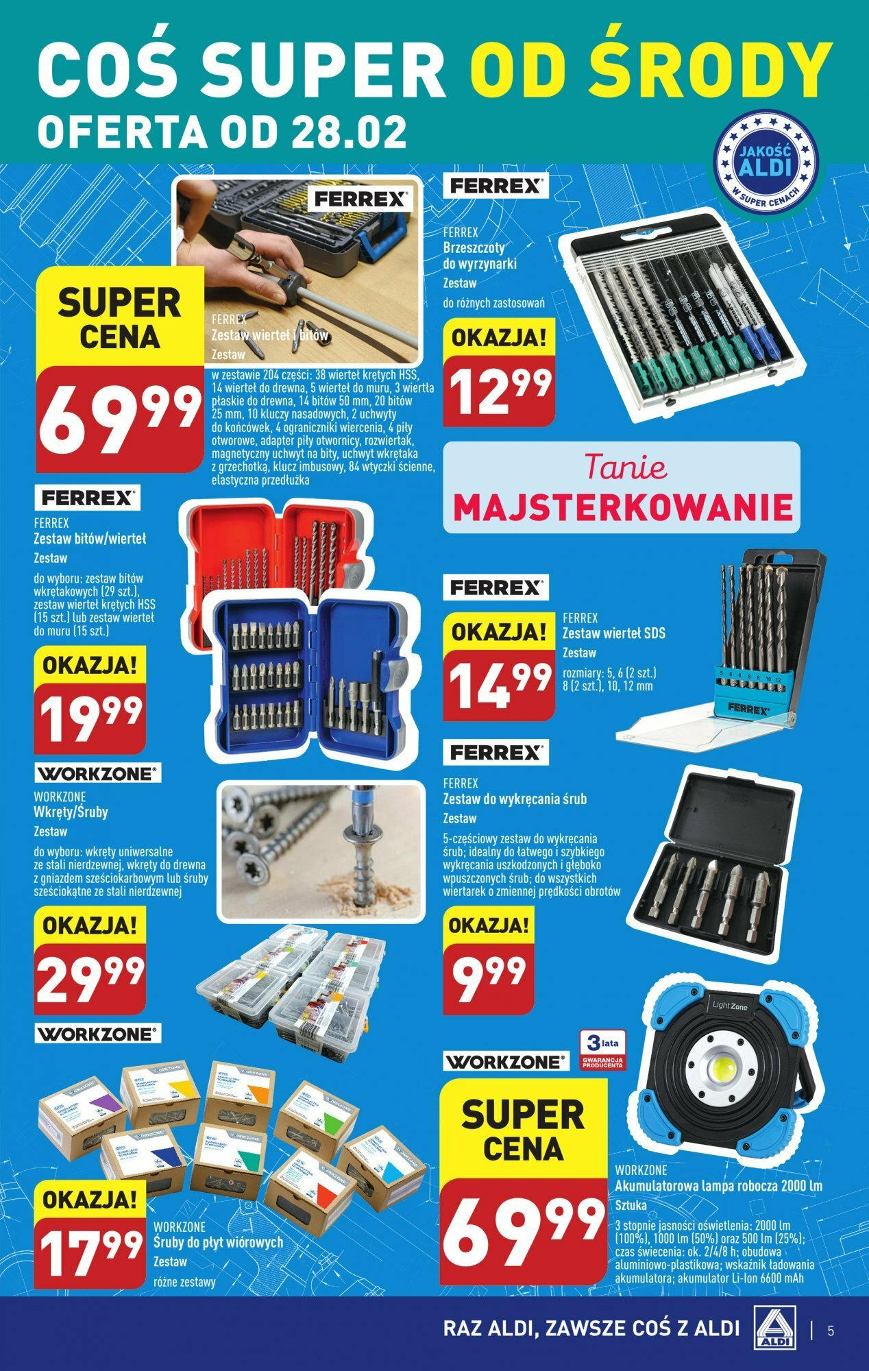 Aldi Hity od Środy i od Soboty Gazetka ważna od 28.02.2024 do 02.03.2024 strona 5