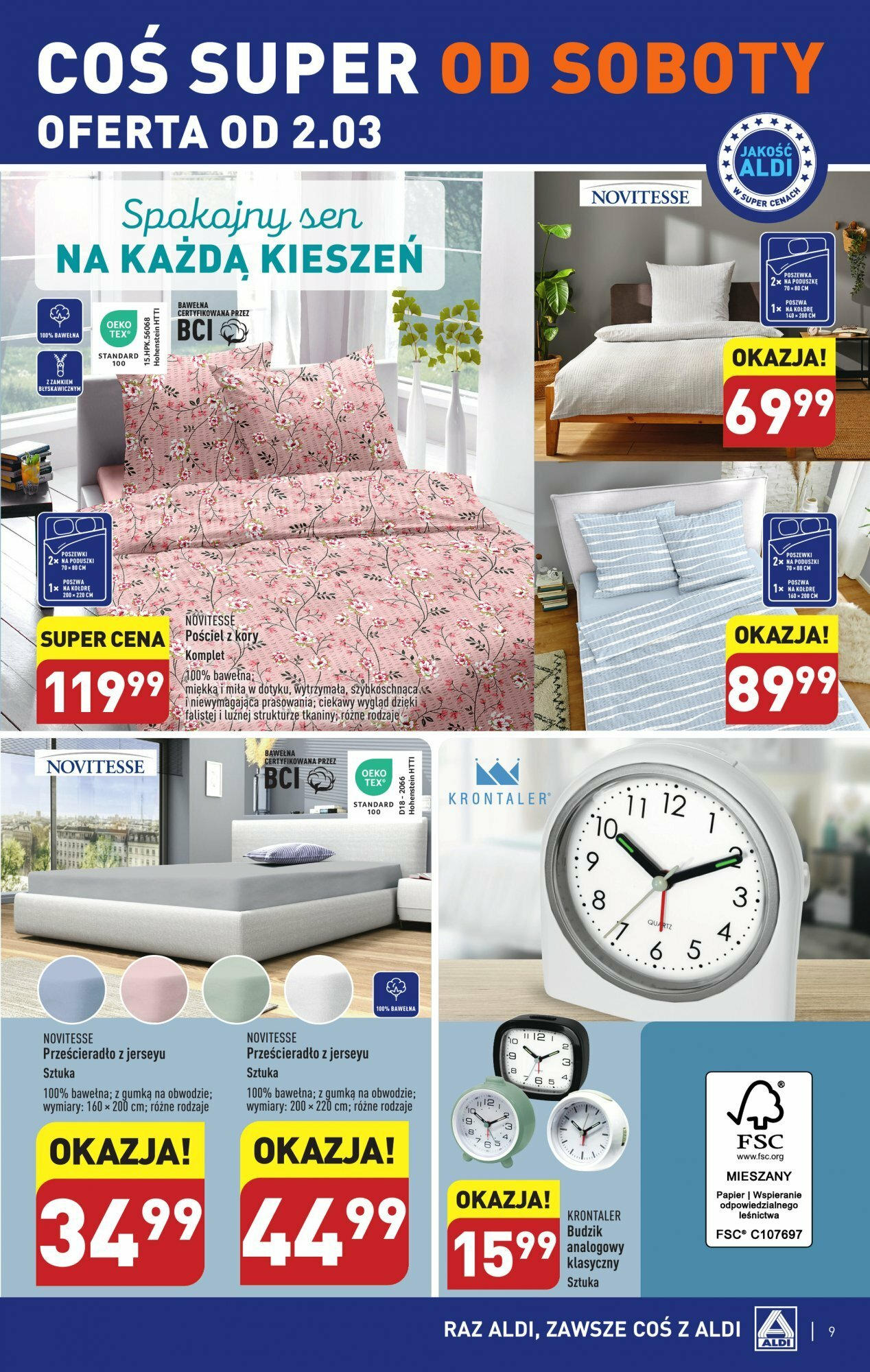 Aldi Hity od Środy i od Soboty Gazetka ważna od 28.02.2024 do 02.03.2024 strona 9