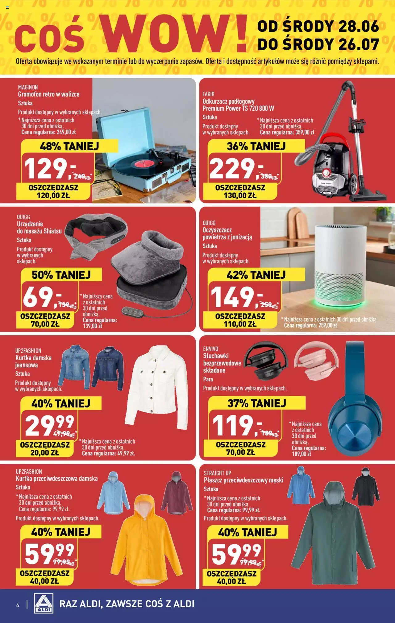 Aldi Hity od Środy i od Soboty Gazetka ważna od 28.06.2023 do 01.07.2023 strona 3