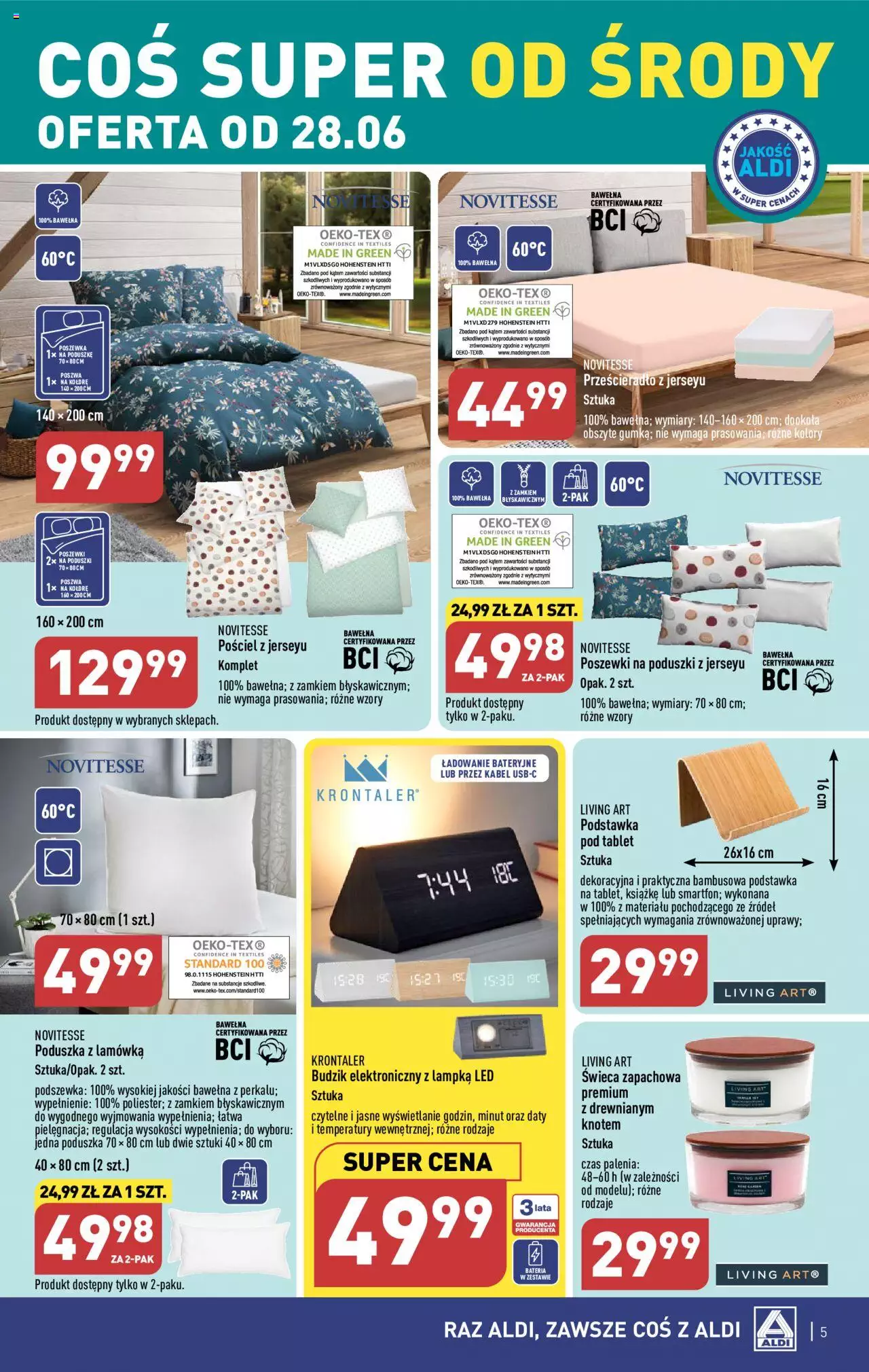 Aldi Hity od Środy i od Soboty Gazetka ważna od 28.06.2023 do 01.07.2023 strona 4