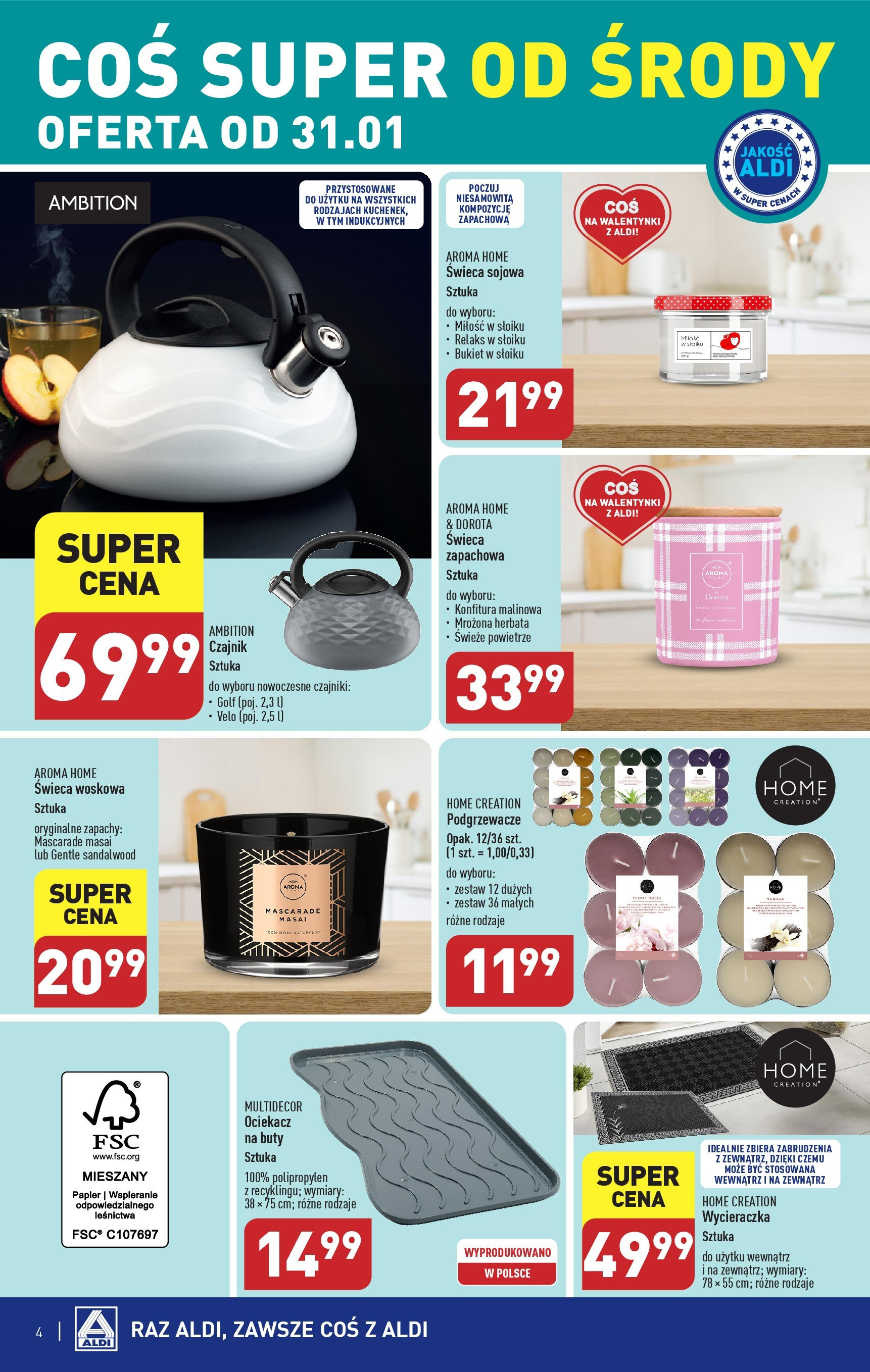 Aldi Hity od Środy i od Soboty Gazetka ważna od 29.01.2024 do 31.01.2024 strona 4