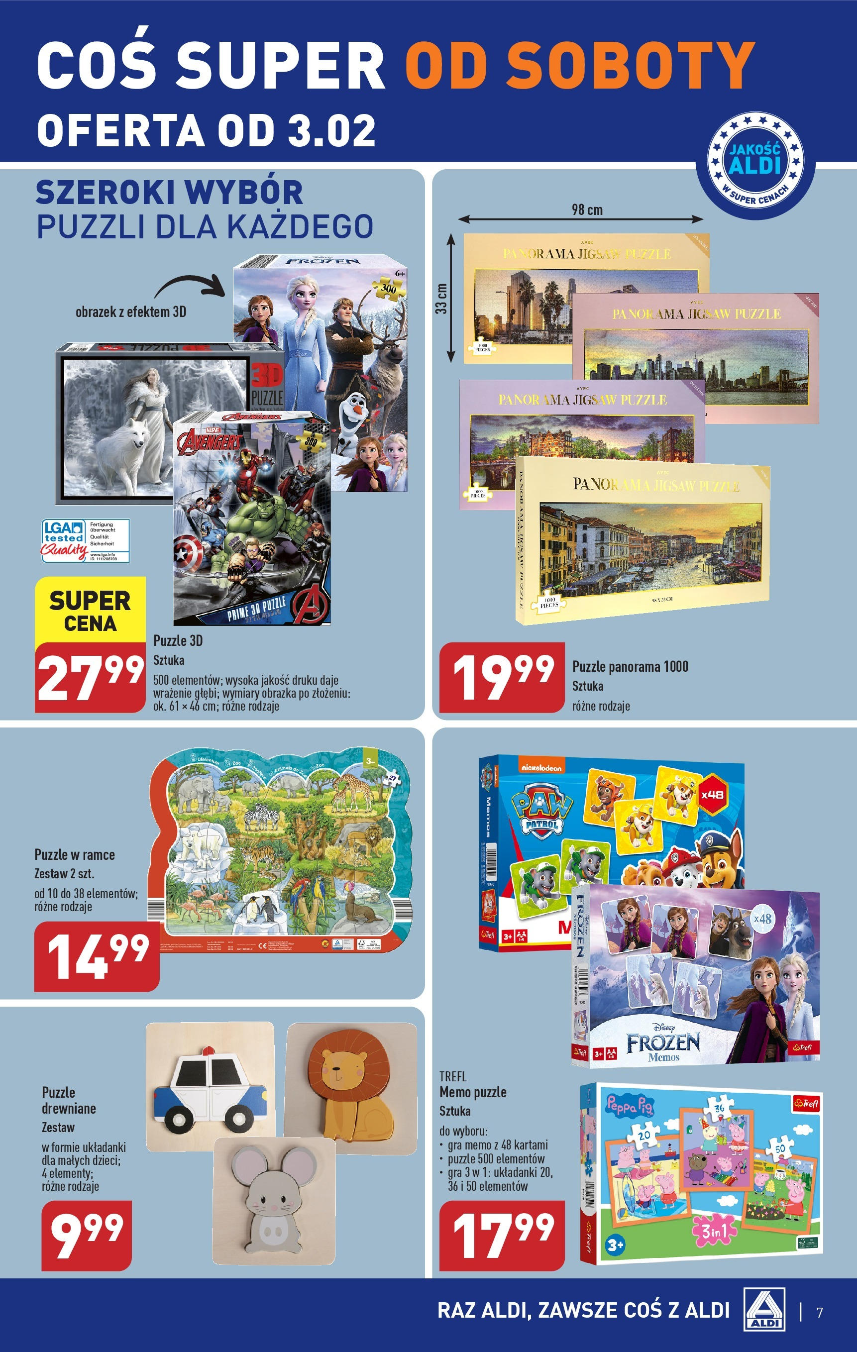 Aldi Hity od Środy i od Soboty Gazetka ważna od 29.01.2024 do 31.01.2024 strona 7