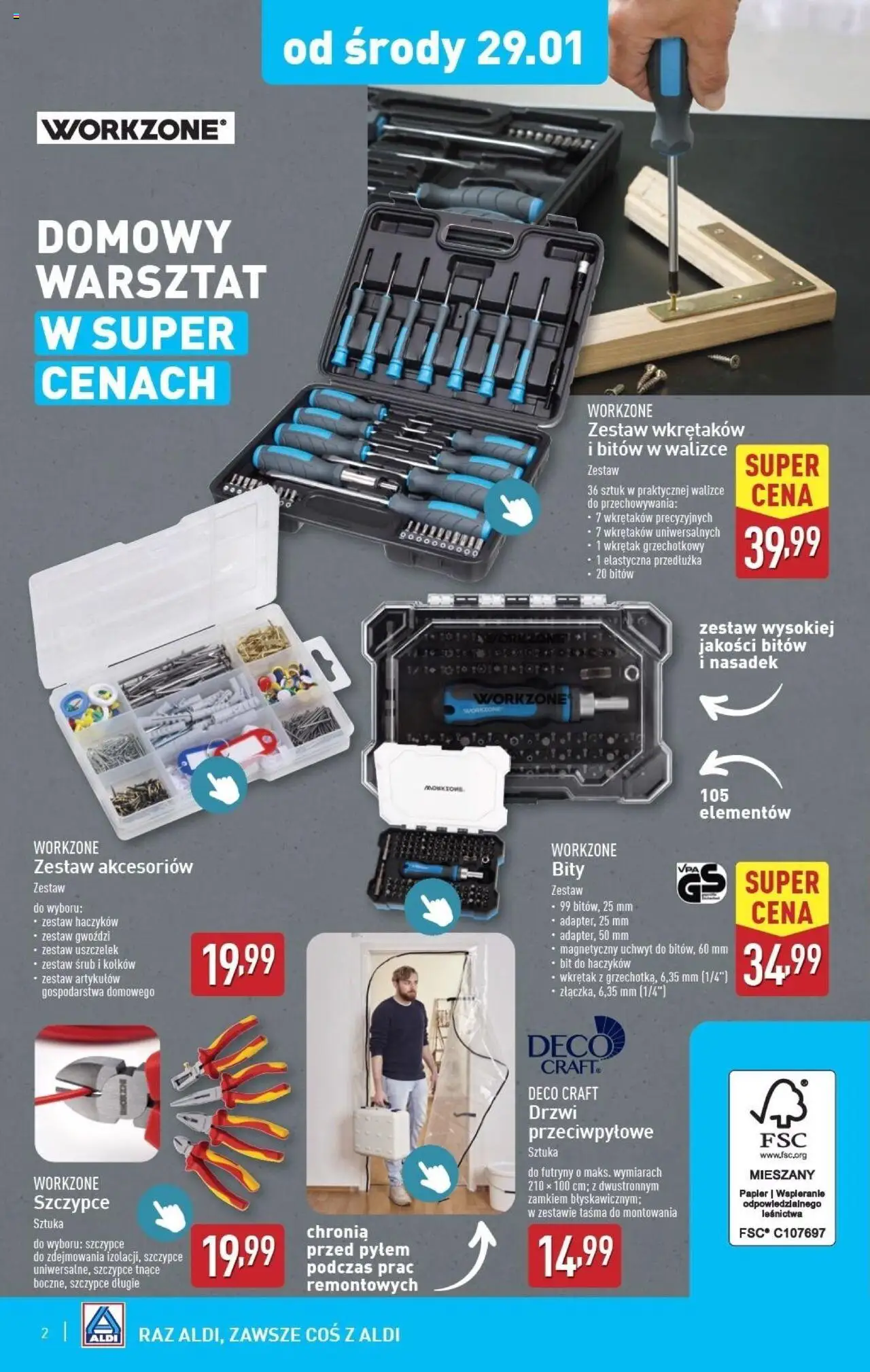 Aldi Hity od Środy i od Soboty Gazetka ważna od 29.01.2025 do 01.02.2025 strona 2