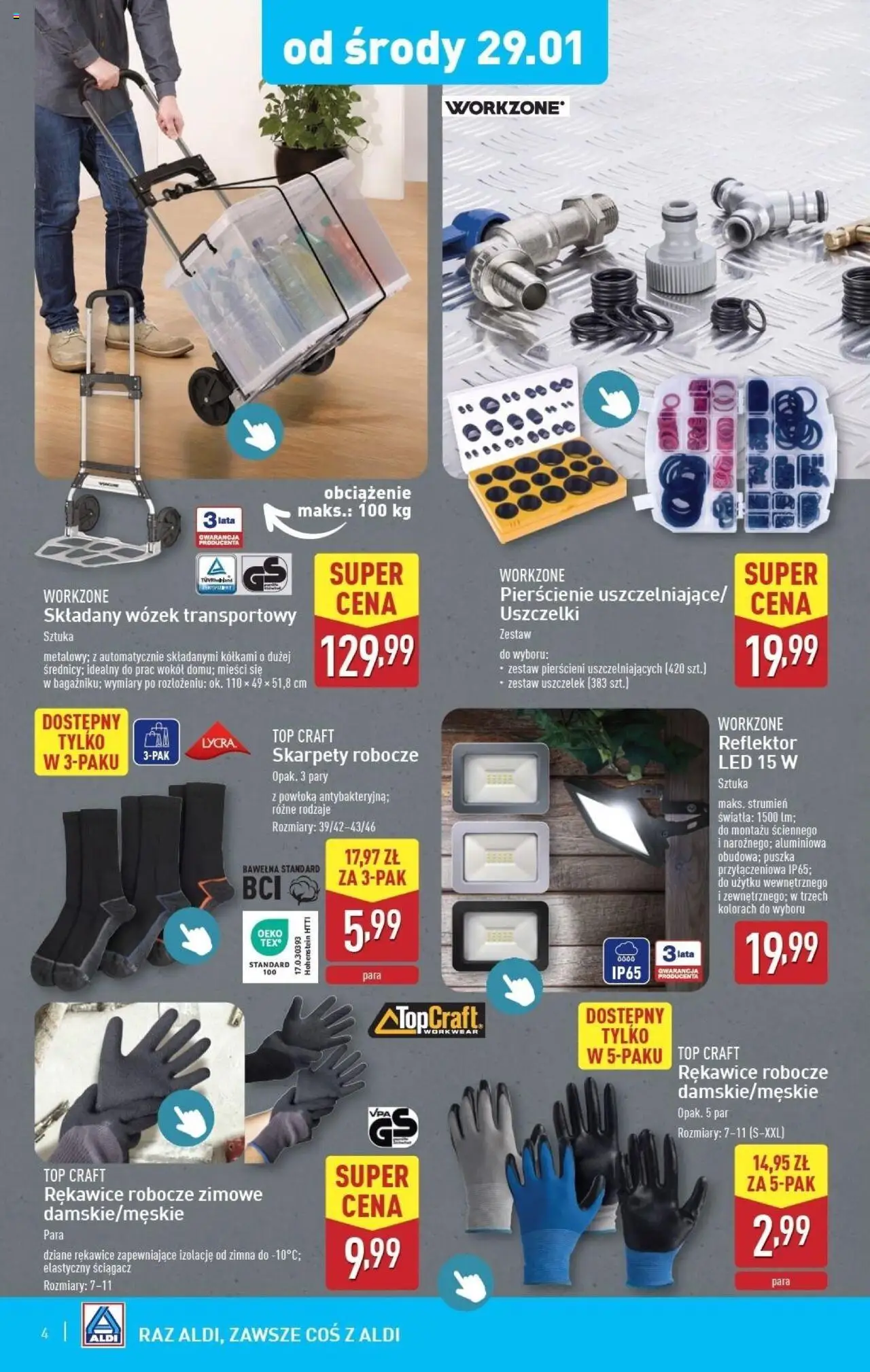 Aldi Hity od Środy i od Soboty Gazetka ważna od 29.01.2025 do 01.02.2025 strona 4
