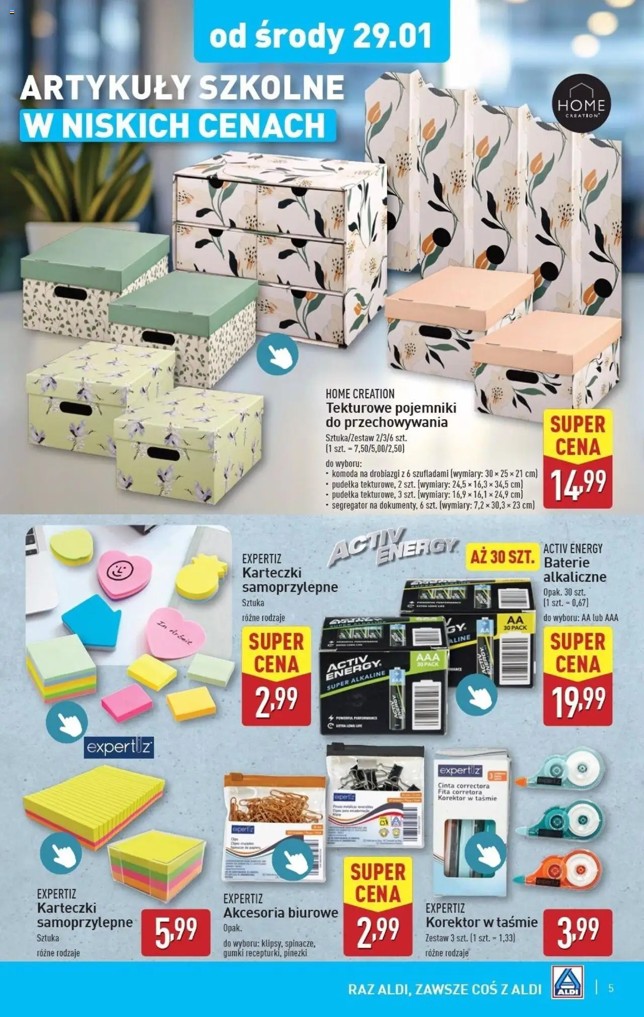 Aldi Hity od Środy i od Soboty Gazetka ważna od 29.01.2025 do 01.02.2025 strona 5