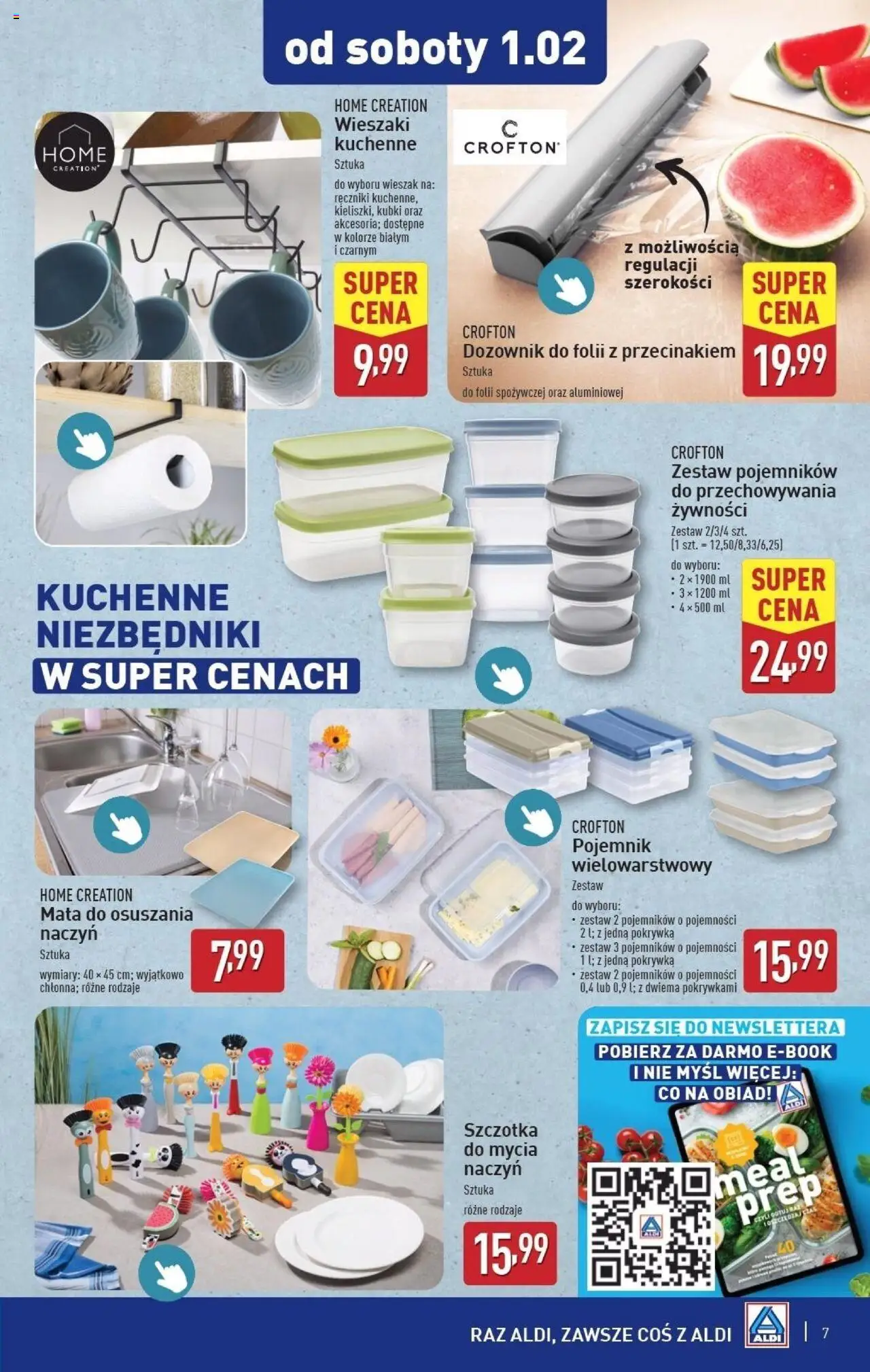 Aldi Hity od Środy i od Soboty Gazetka ważna od 29.01.2025 do 01.02.2025 strona 7