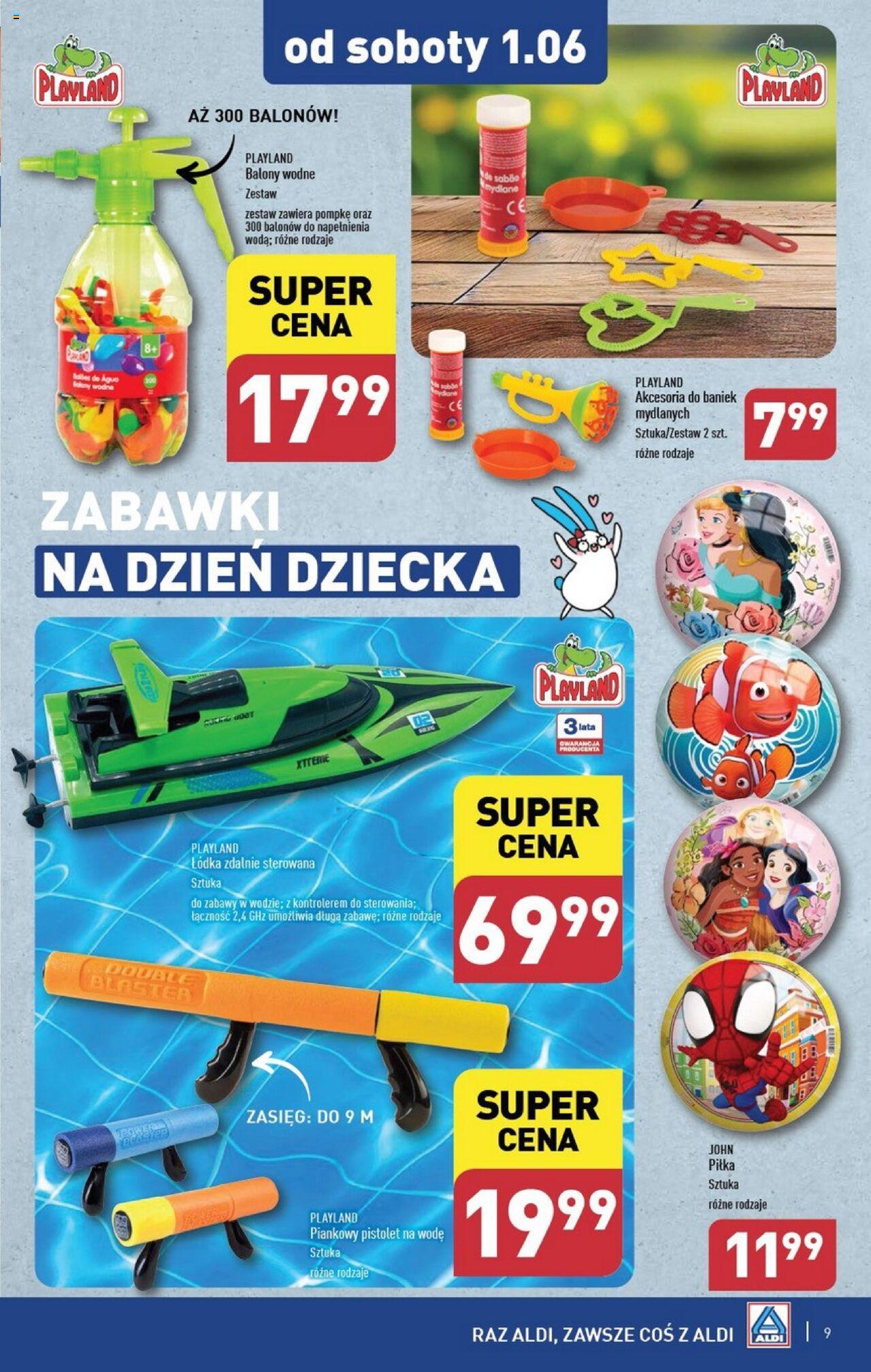 Aldi Hity od Środy i od Soboty Gazetka ważna od 29.05.2024 do 01.06.2024 strona 9