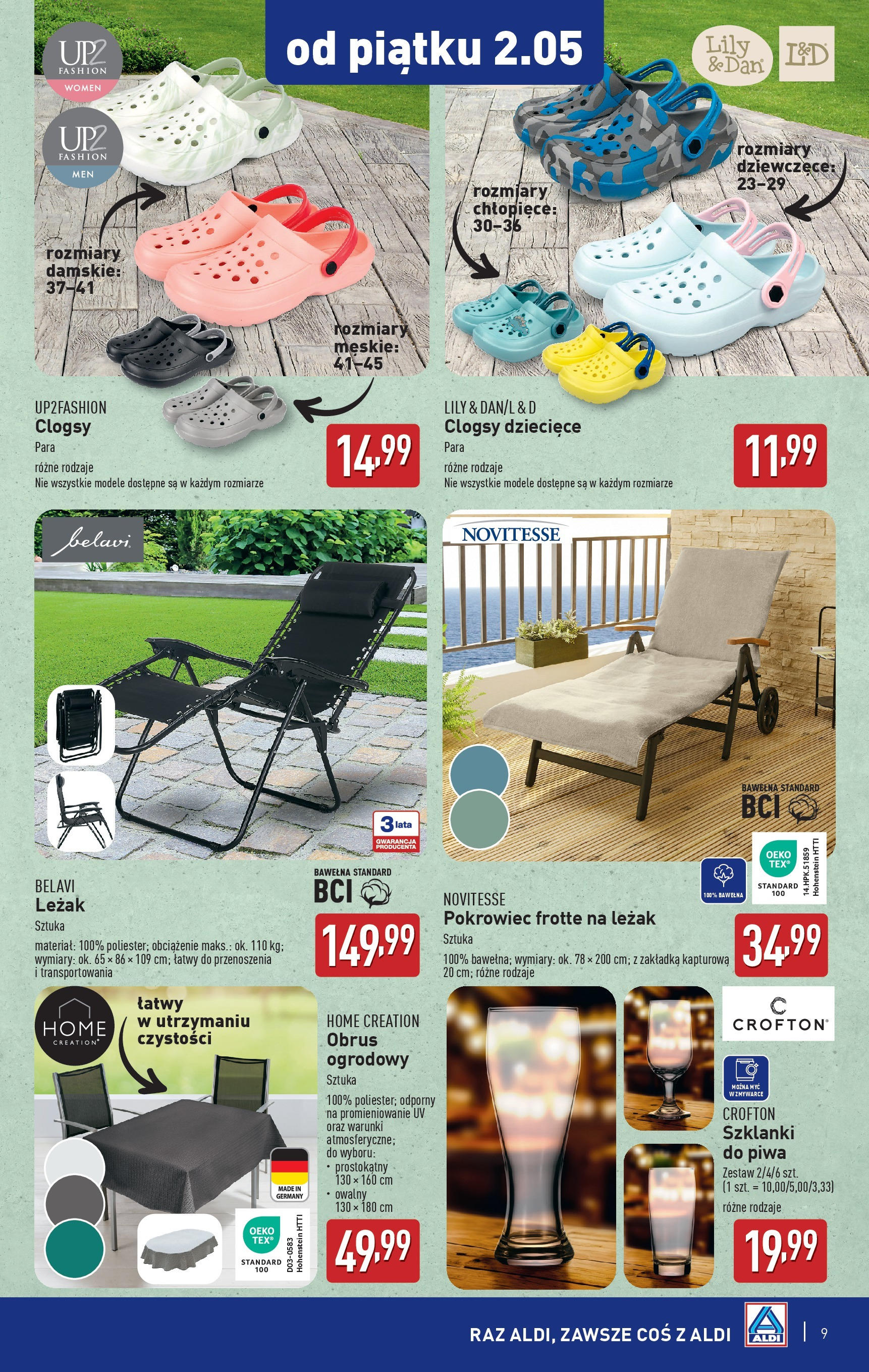 Aldi Hity od Środy i od Soboty Gazetka ważna od 30.04.2025 strona 9