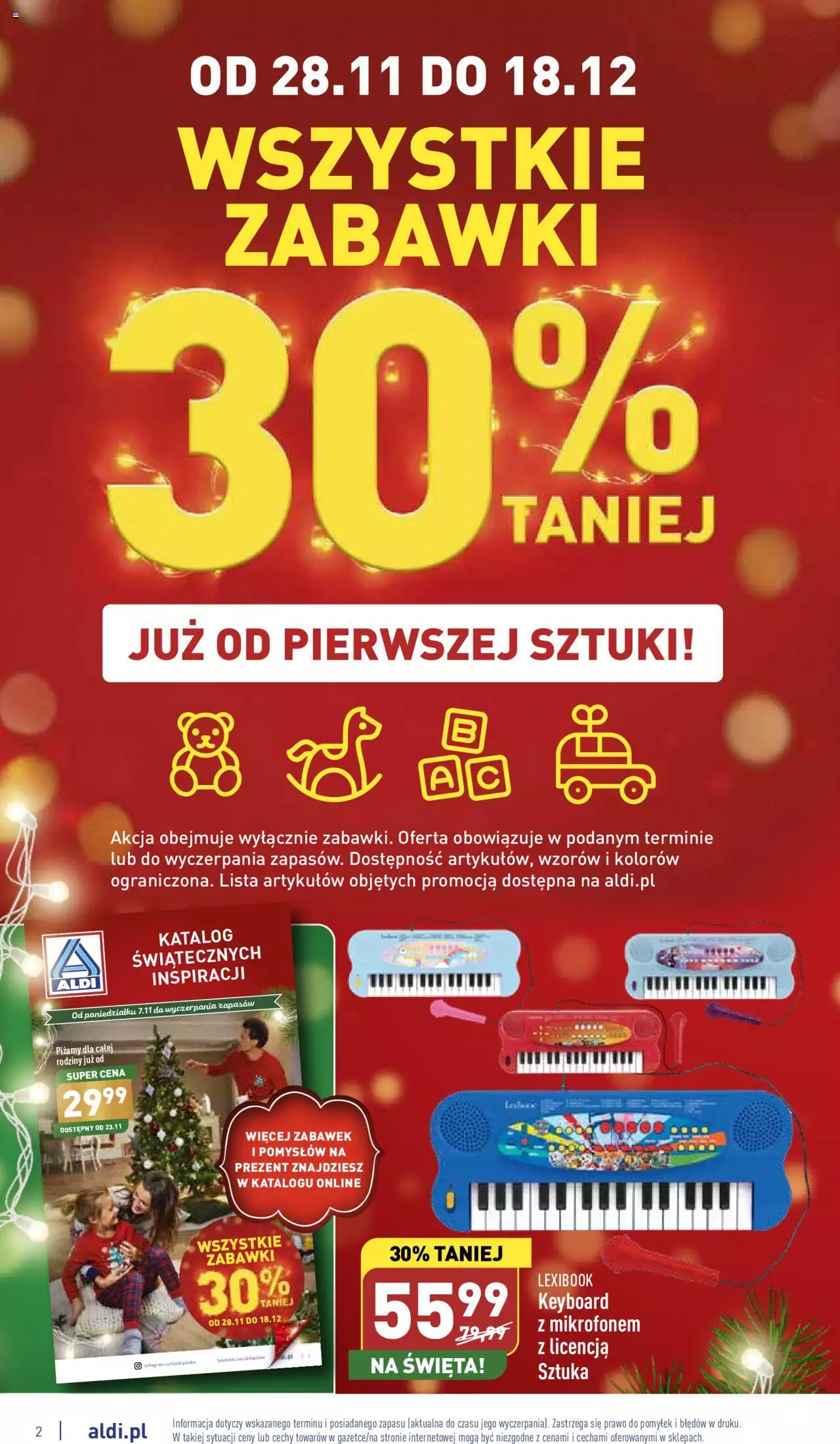 Aldi Hity od Środy i od Soboty Gazetka ważna  od 30.11.2022 do 03.12.2022 strona 2