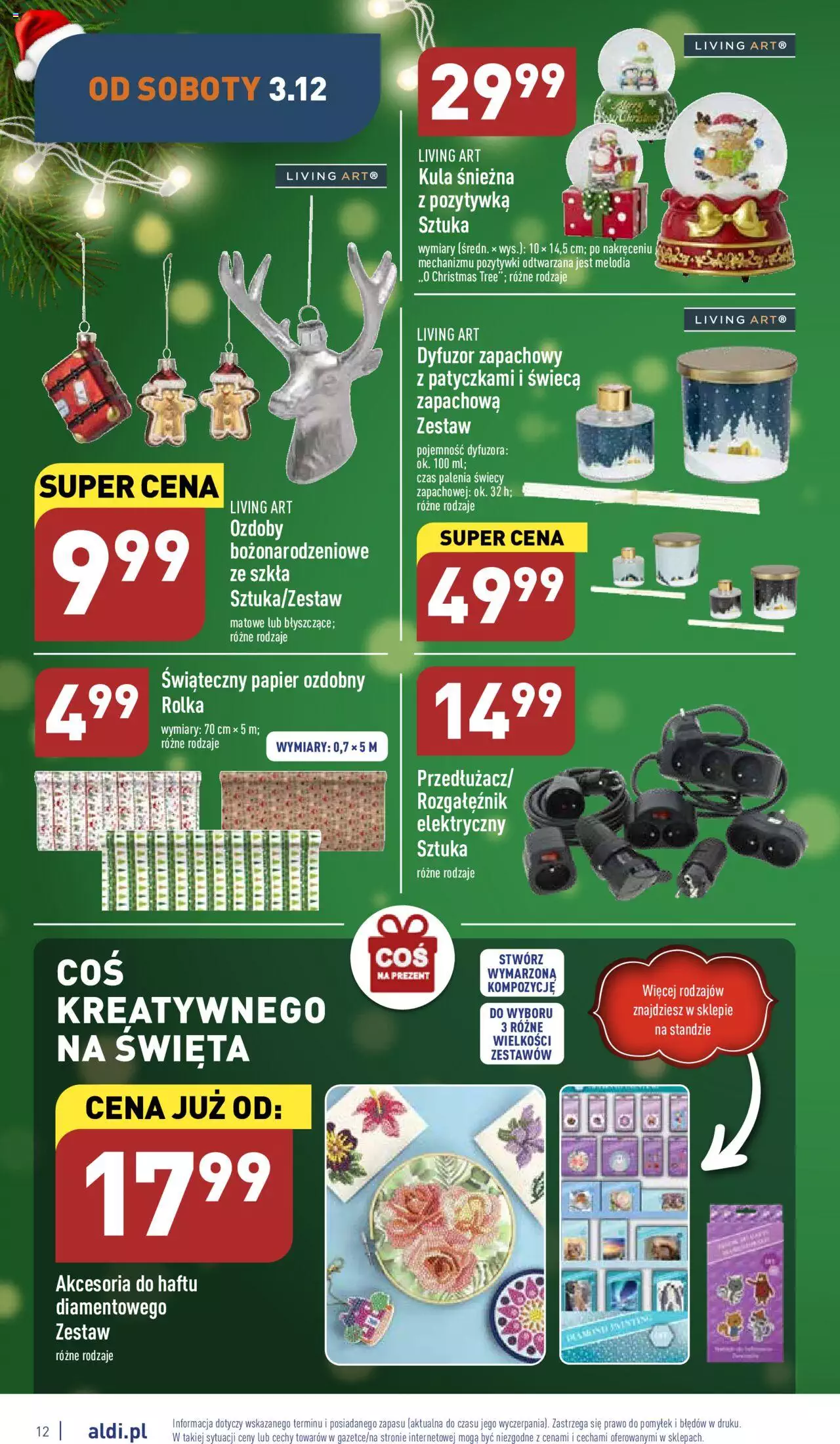 Aldi Hity od Środy i od Soboty Gazetka ważna  od 30.11.2022 do 03.12.2022 strona 12