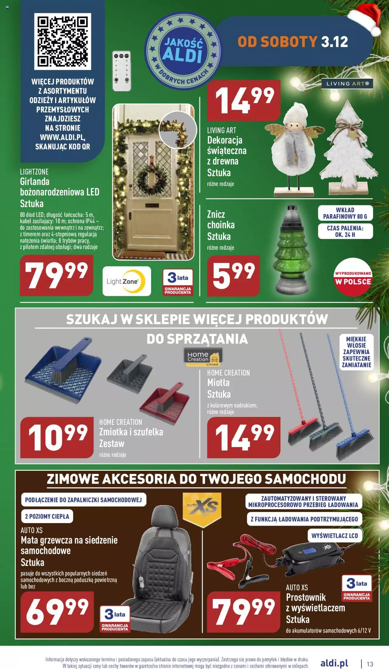Aldi Hity od Środy i od Soboty Gazetka ważna  od 30.11.2022 do 03.12.2022 strona 13