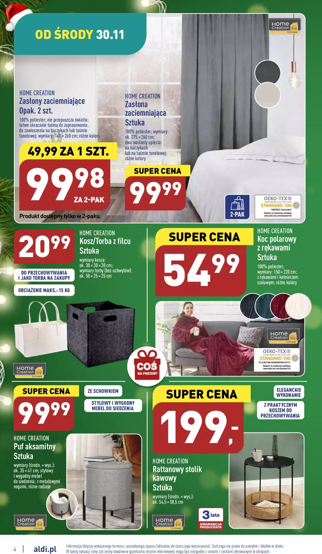Aldi Hity od Środy i od Soboty Gazetka ważna  od 30.11.2022 do 03.12.2022 strona 4