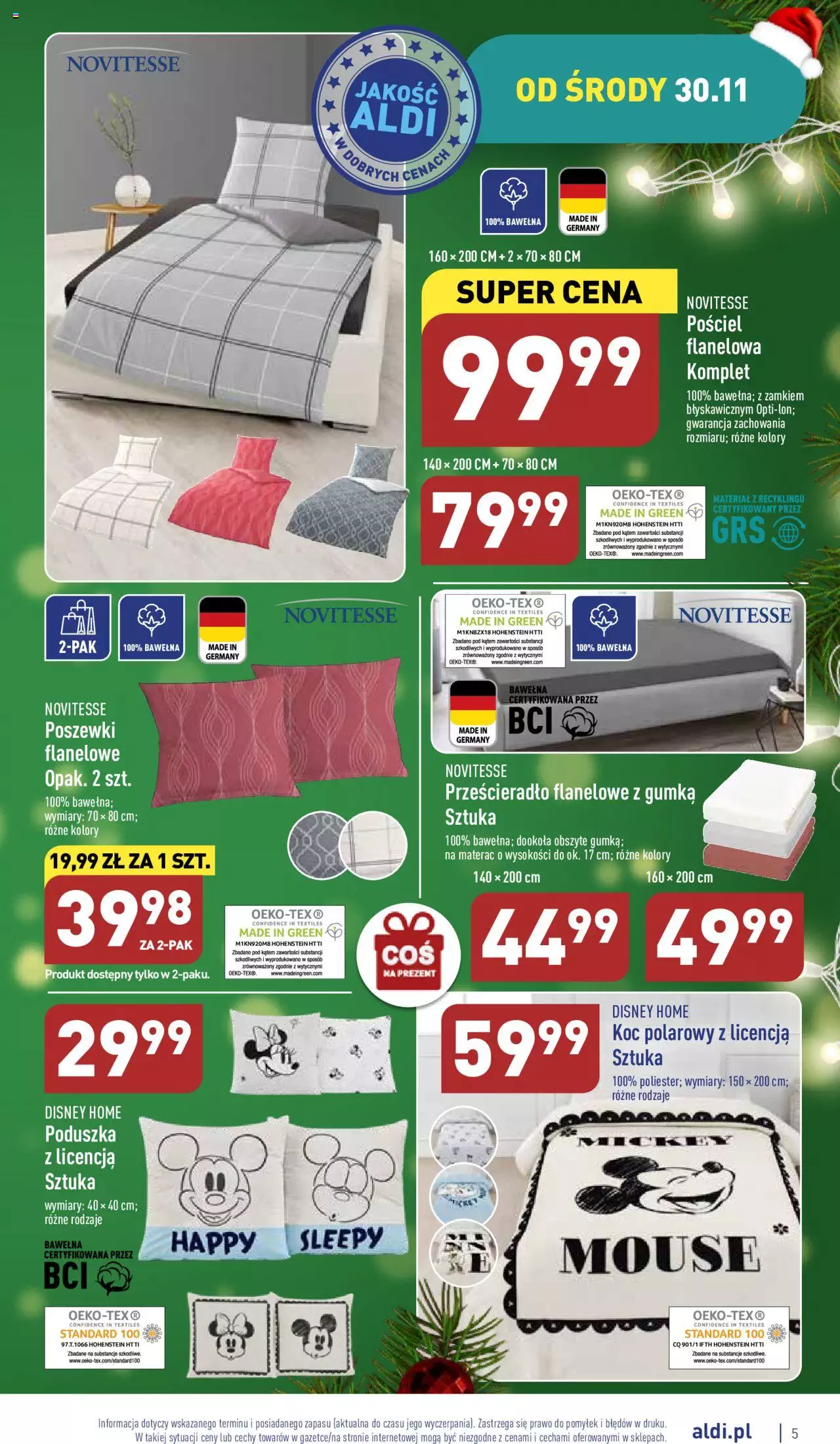Aldi Hity od Środy i od Soboty Gazetka ważna  od 30.11.2022 do 03.12.2022 strona 5