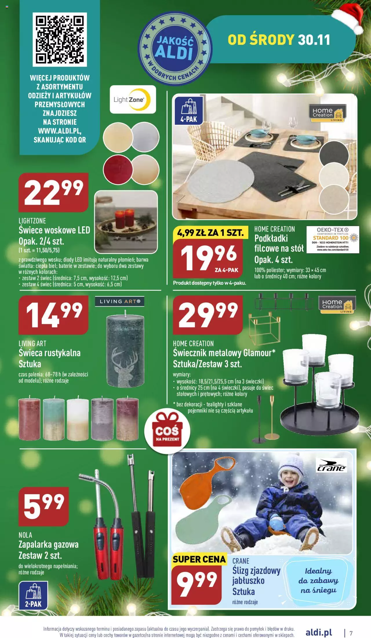 Aldi Hity od Środy i od Soboty Gazetka ważna  od 30.11.2022 do 03.12.2022 strona 7