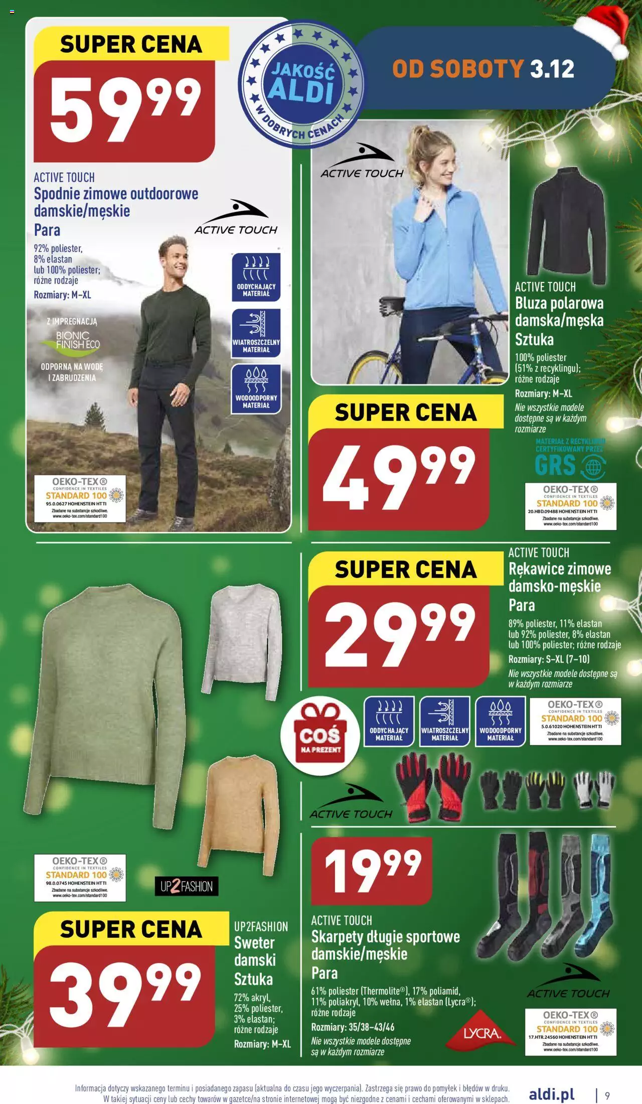 Aldi Hity od Środy i od Soboty Gazetka ważna  od 30.11.2022 do 03.12.2022 strona 9