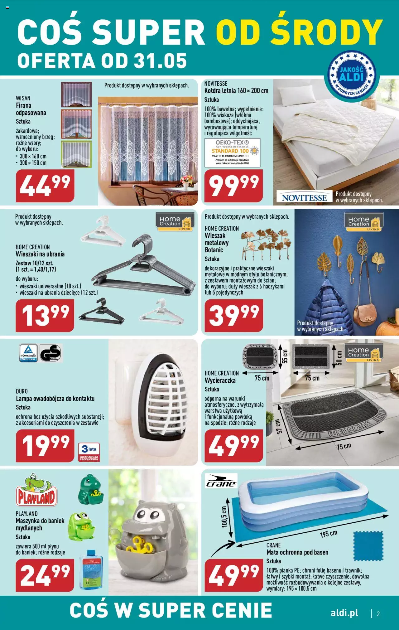 Aldi Hity od Środy i od Soboty Gazetka ważna od 31.05.2023 do 03.06.2023 strona 2