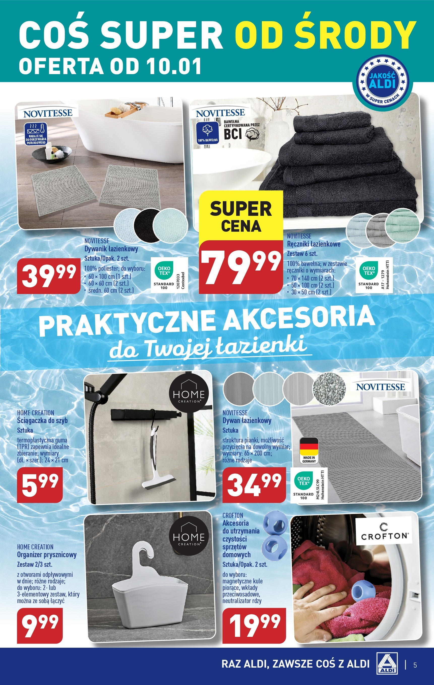 Aldi Hity od Środy i od Soboty od 06.01.2024 Gazetka ważna od 10.01.2024 do 13.01.2024 strona 3