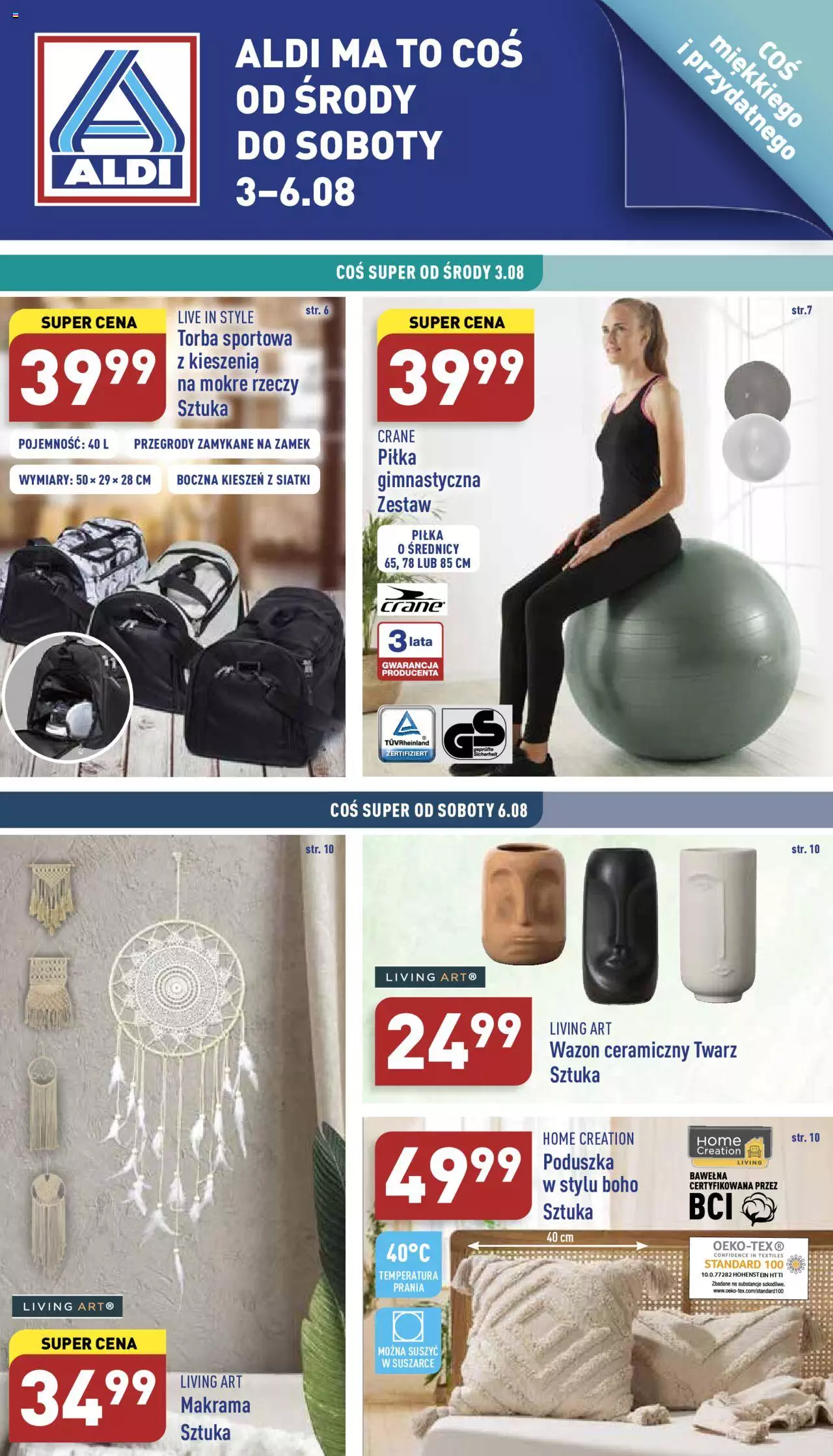 Aldi Katalog Moda i Dom gazetka ważna od 01.08.2022 do 07.08.2022 strona 1