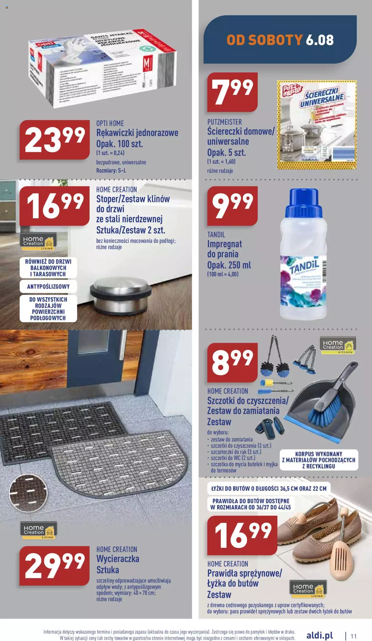 Aldi Katalog Moda i Dom gazetka ważna od 01.08.2022 do 07.08.2022 strona 11