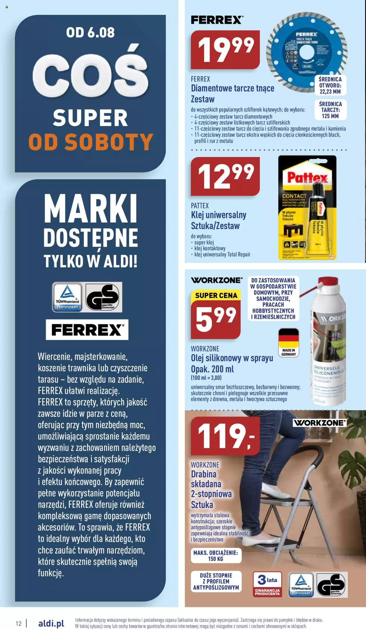 Aldi Katalog Moda i Dom gazetka ważna od 01.08.2022 do 07.08.2022 strona 12