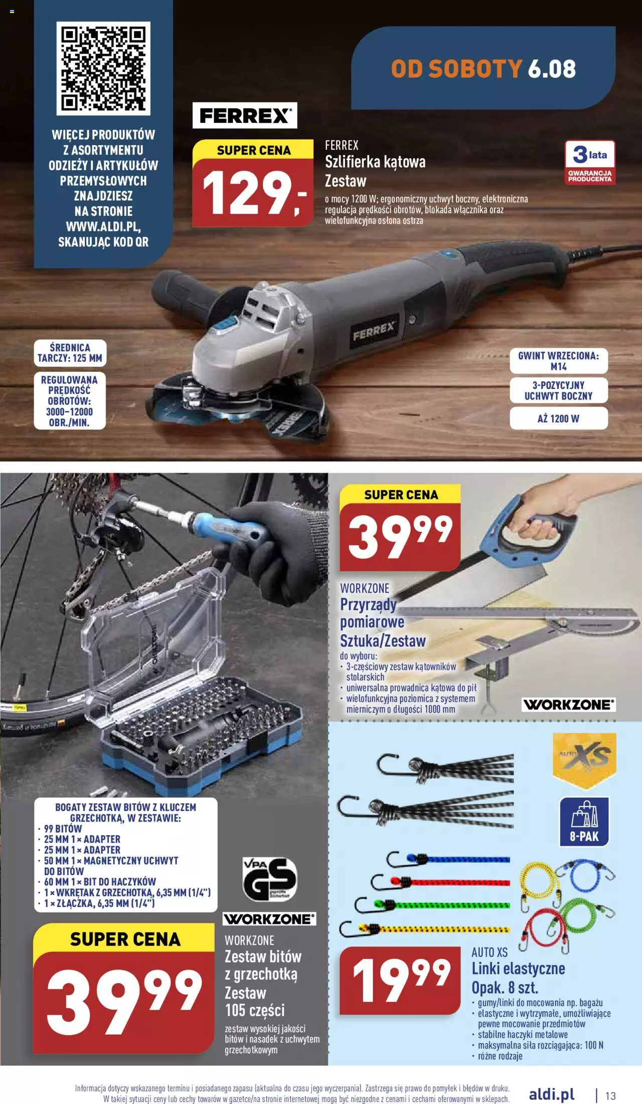 Aldi Katalog Moda i Dom gazetka ważna od 01.08.2022 do 07.08.2022 strona 13