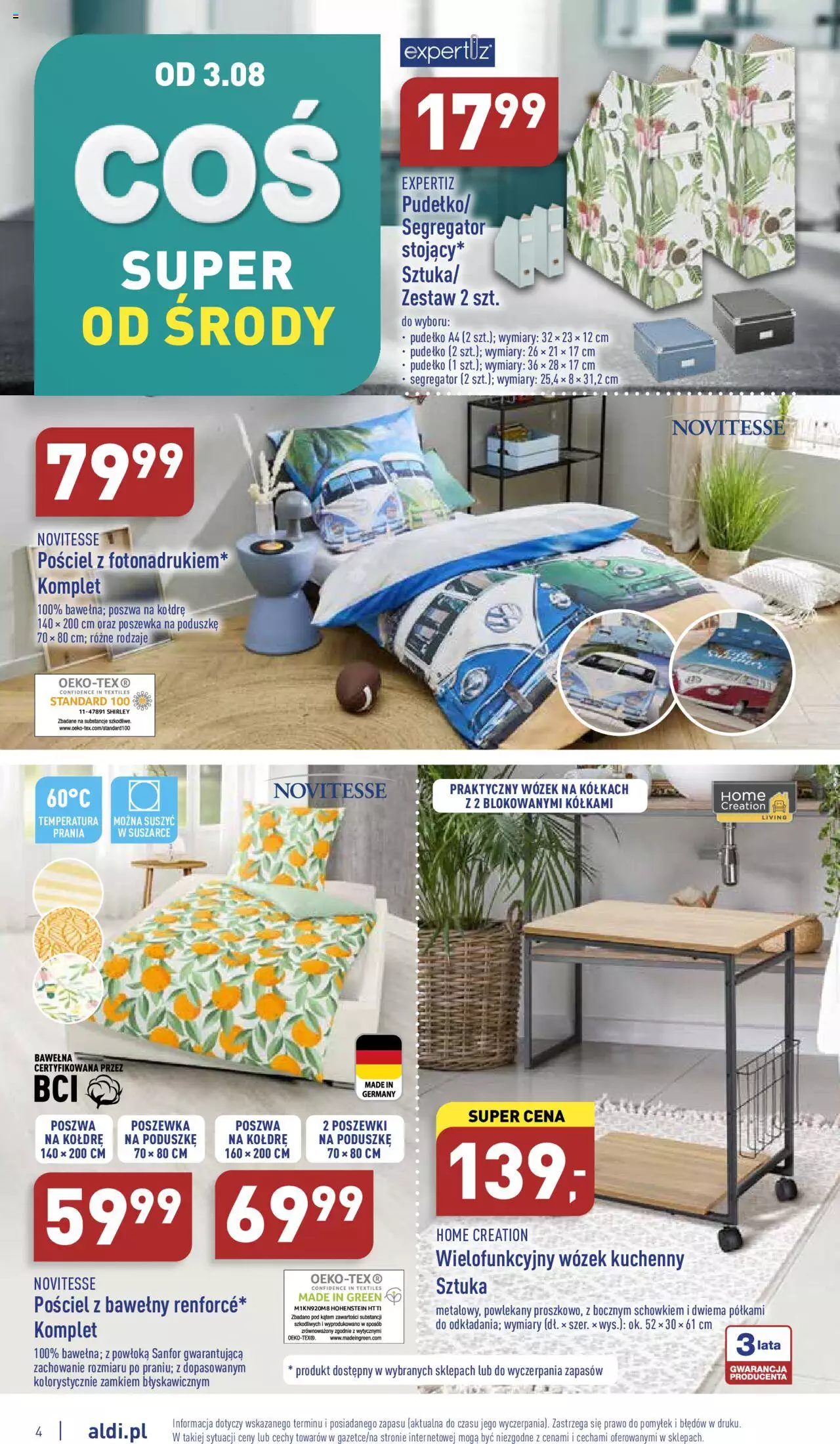 Aldi Katalog Moda i Dom gazetka ważna od 01.08.2022 do 07.08.2022 strona 4