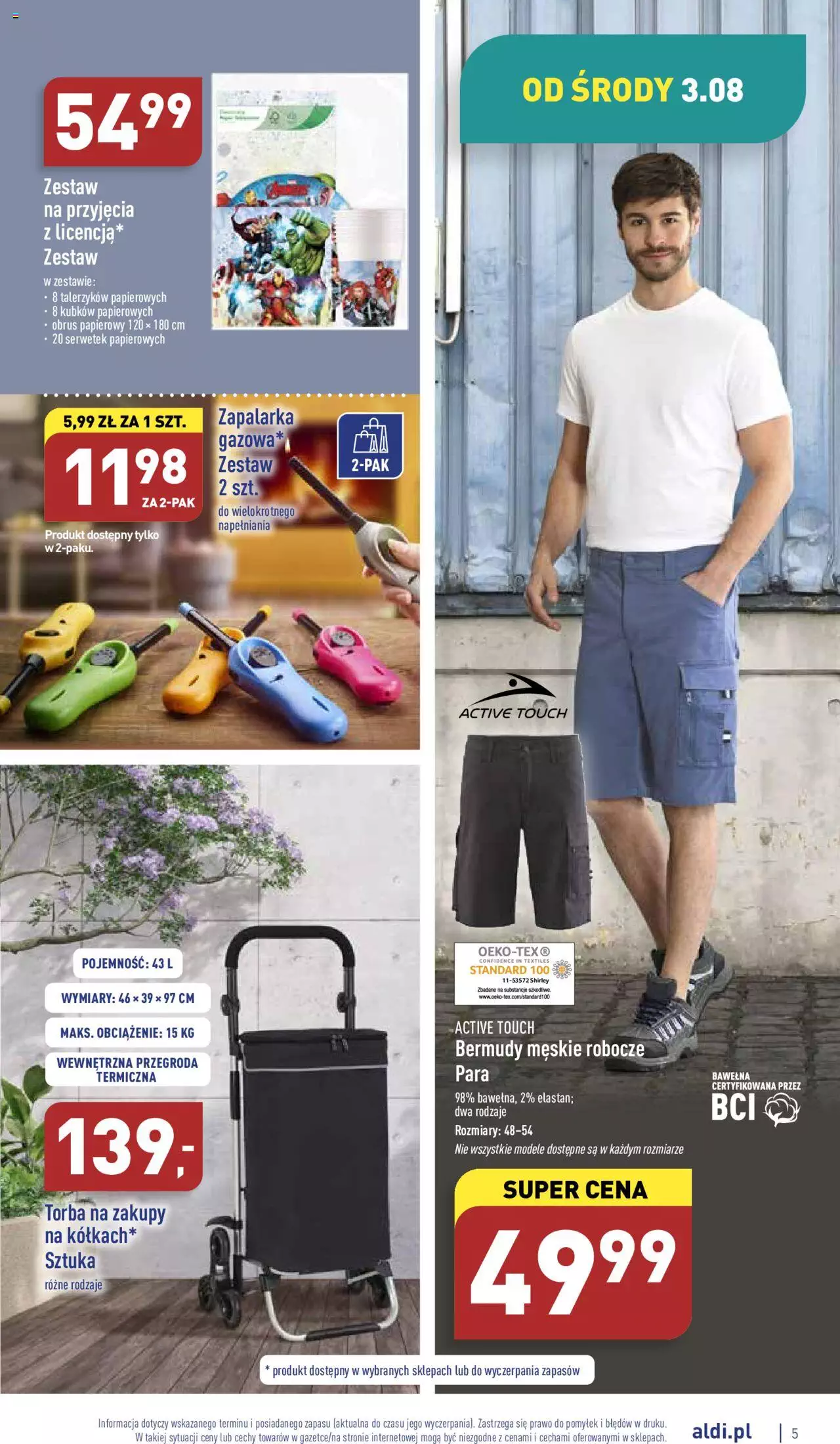 Aldi Katalog Moda i Dom gazetka ważna od 01.08.2022 do 07.08.2022 strona 5