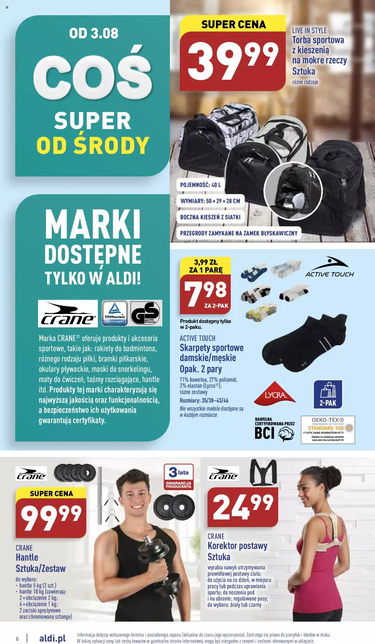 Aldi Katalog Moda i Dom gazetka ważna od 01.08.2022 do 07.08.2022 strona 6