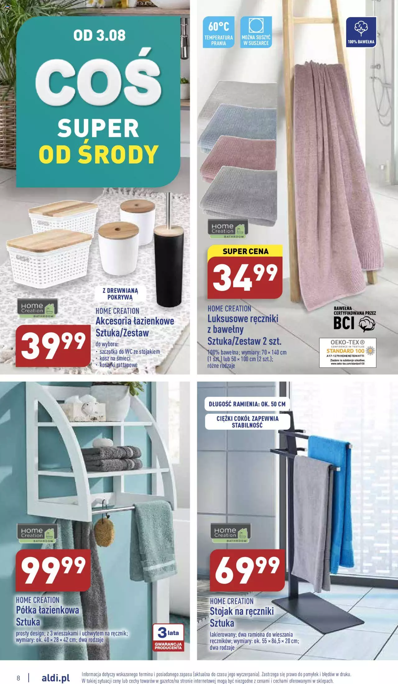 Aldi Katalog Moda i Dom gazetka ważna od 01.08.2022 do 07.08.2022 strona 8