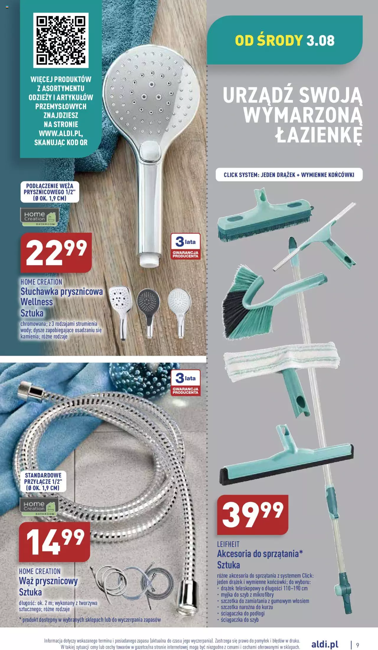 Aldi Katalog Moda i Dom gazetka ważna od 01.08.2022 do 07.08.2022 strona 9