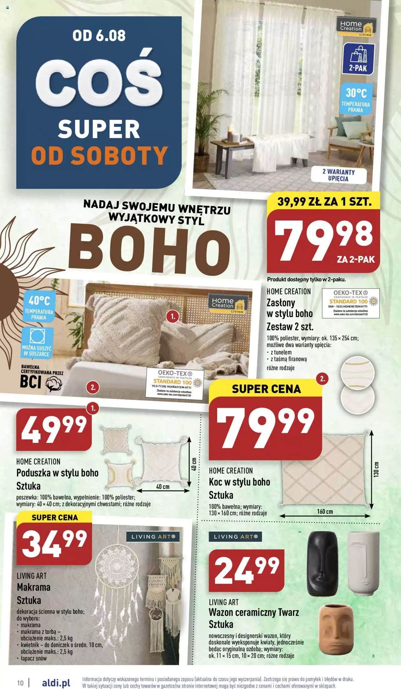 Aldi Katalog Moda i Dom gazetka ważna od 01.08.2022 do 07.08.2022 strona 10