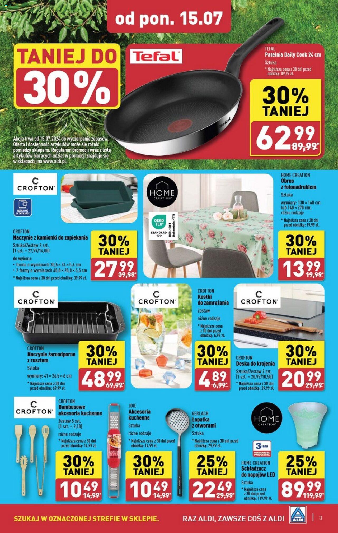 Aldi Lato super cen Gazetka ważna od 15.07.2024 do 20.07.2024 strona 3