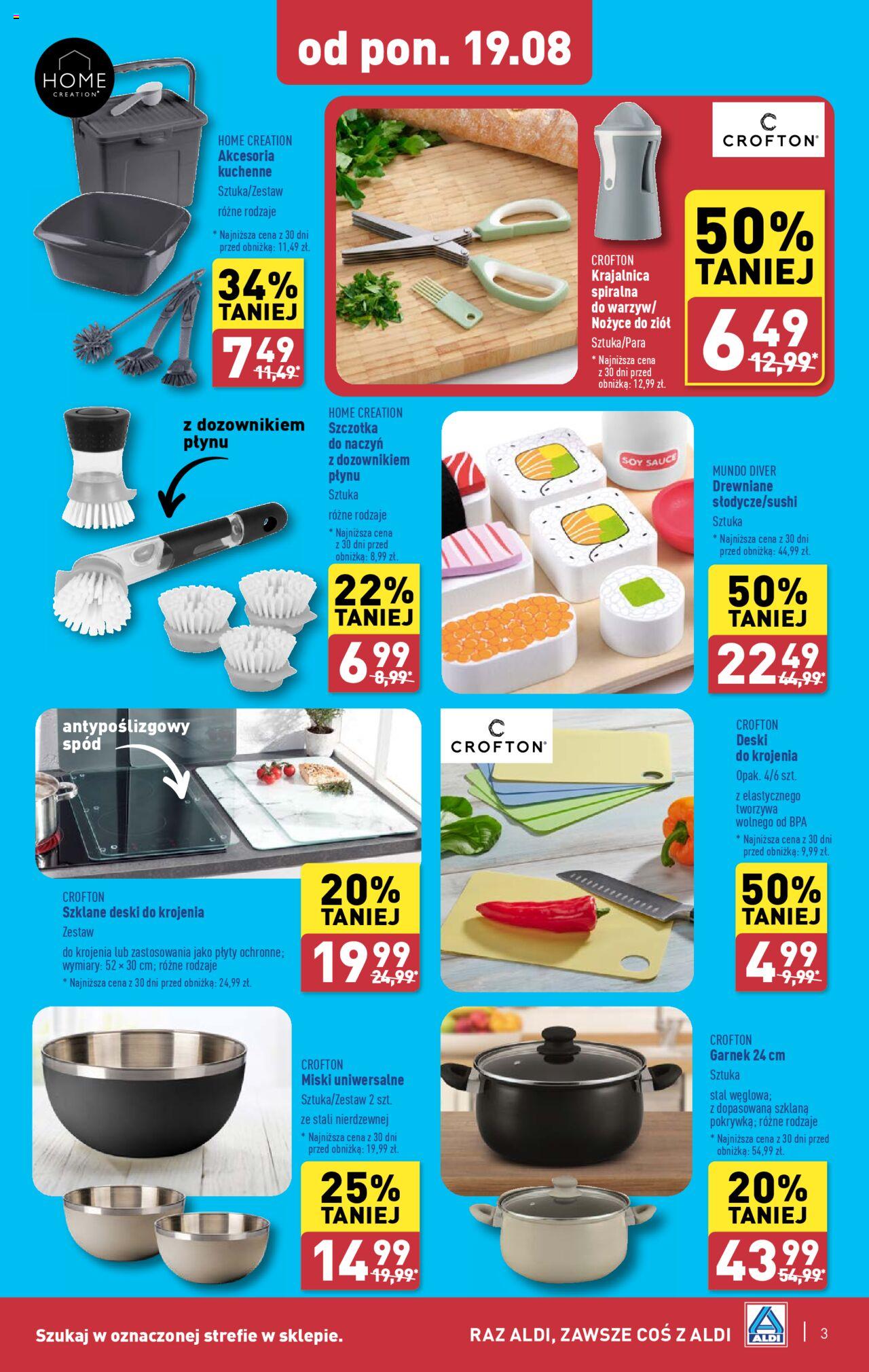 Aldi Lato super cen Gazetka ważna od 19.08.2024 do 25.08.2024 strona 3