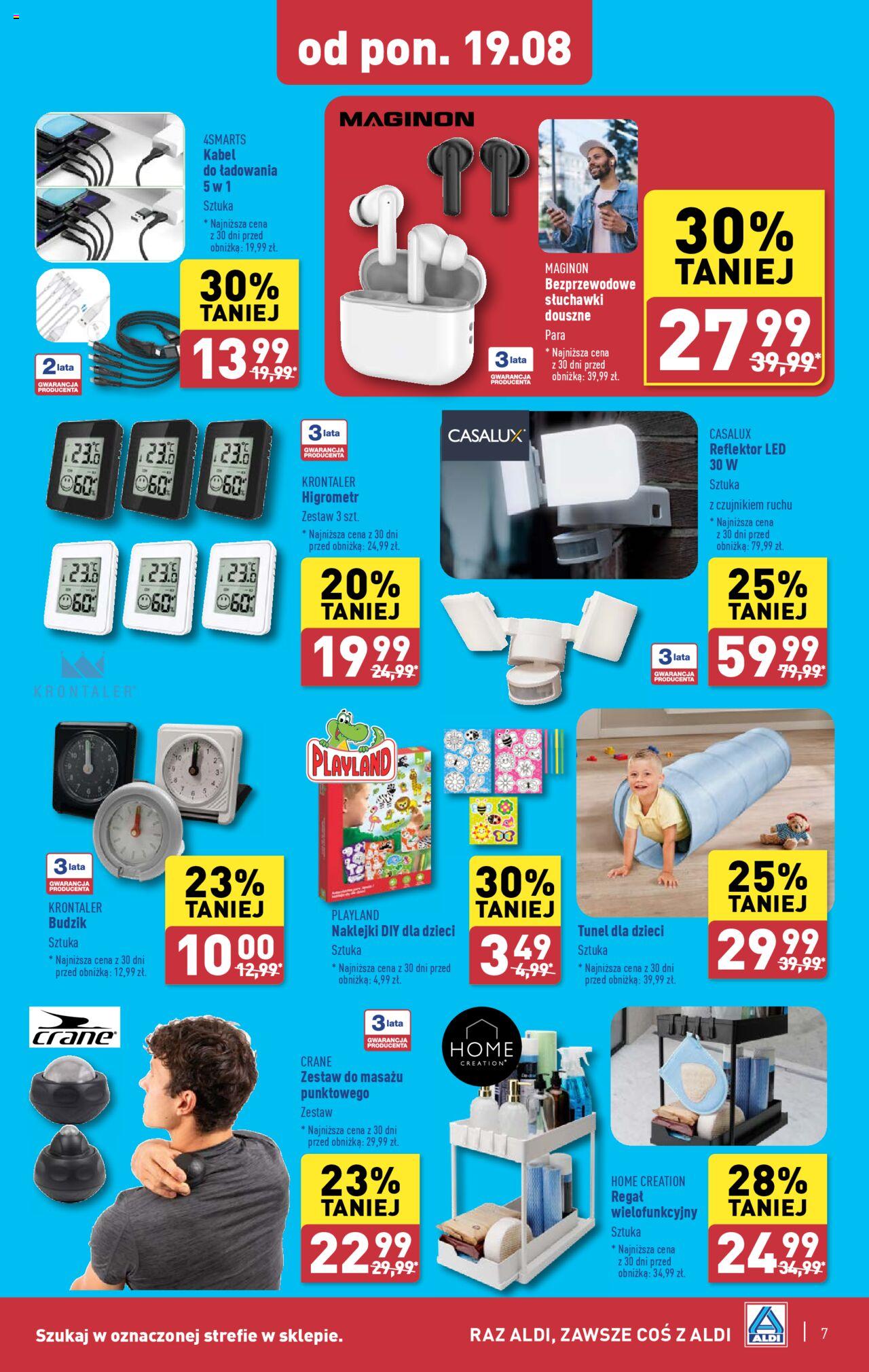 Aldi Lato super cen Gazetka ważna od 19.08.2024 do 25.08.2024 strona 7
