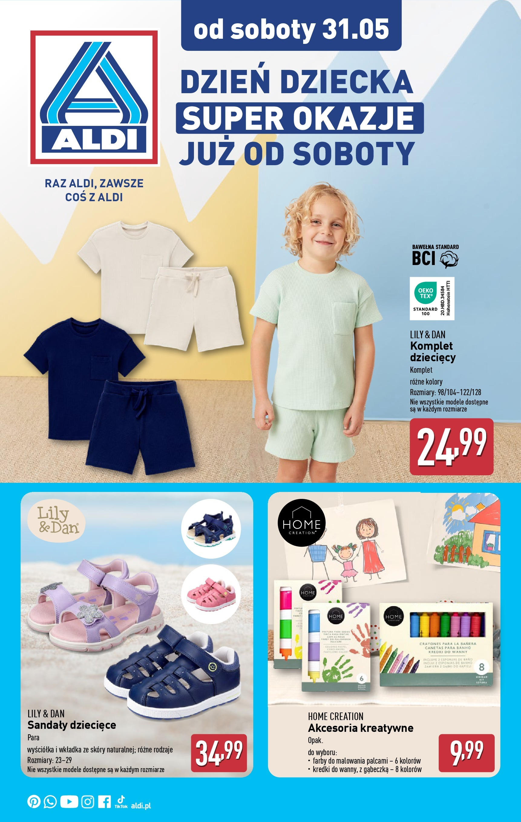 Aldi Non food od Soboty Gazetka ważna od 31.05.202 do 06.06.2025 strona 1