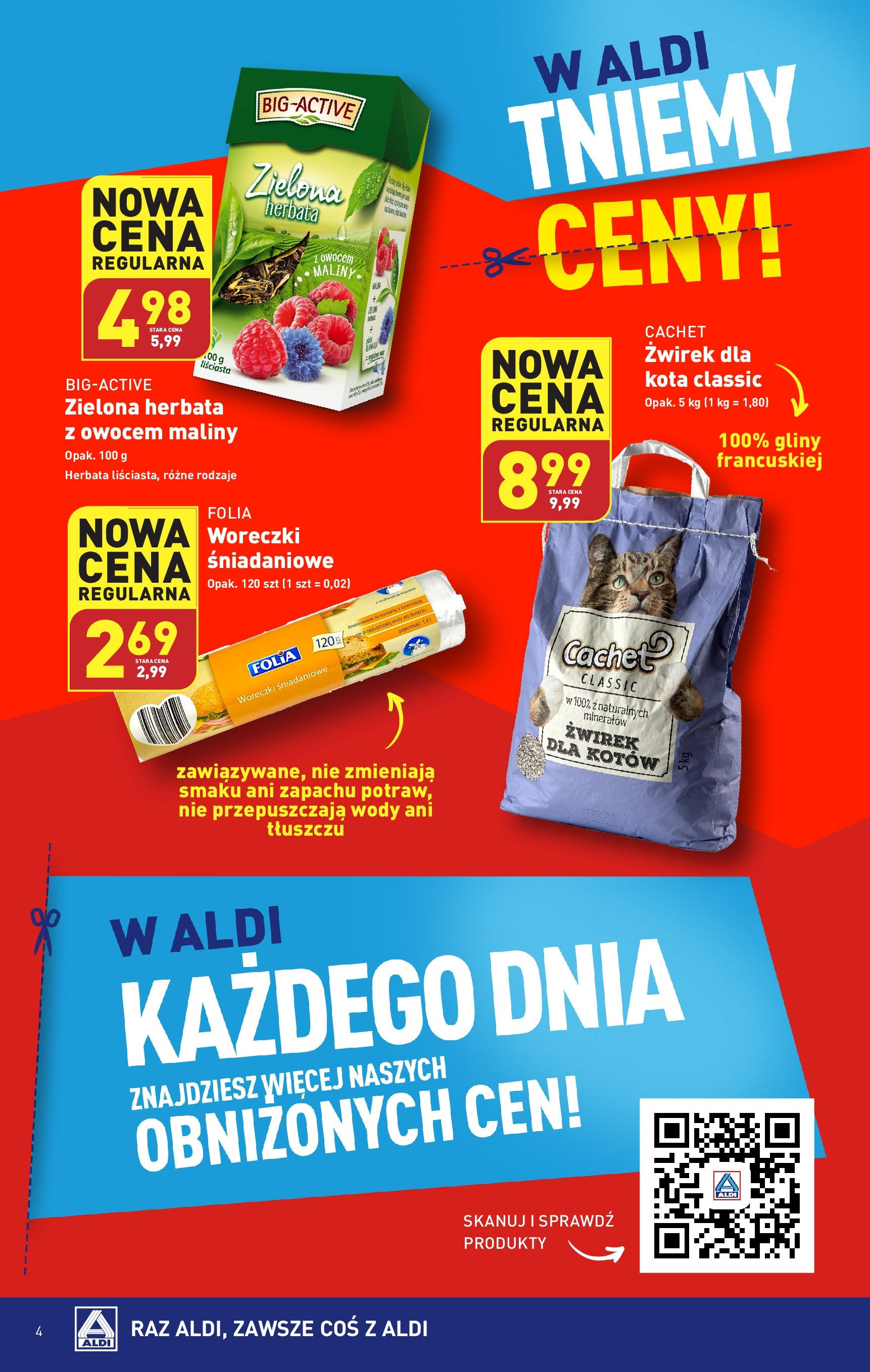 Aldi Nowe ceny regularne Gazetka ważna od 19.02.2024 do 24.02.2024 strona 4
