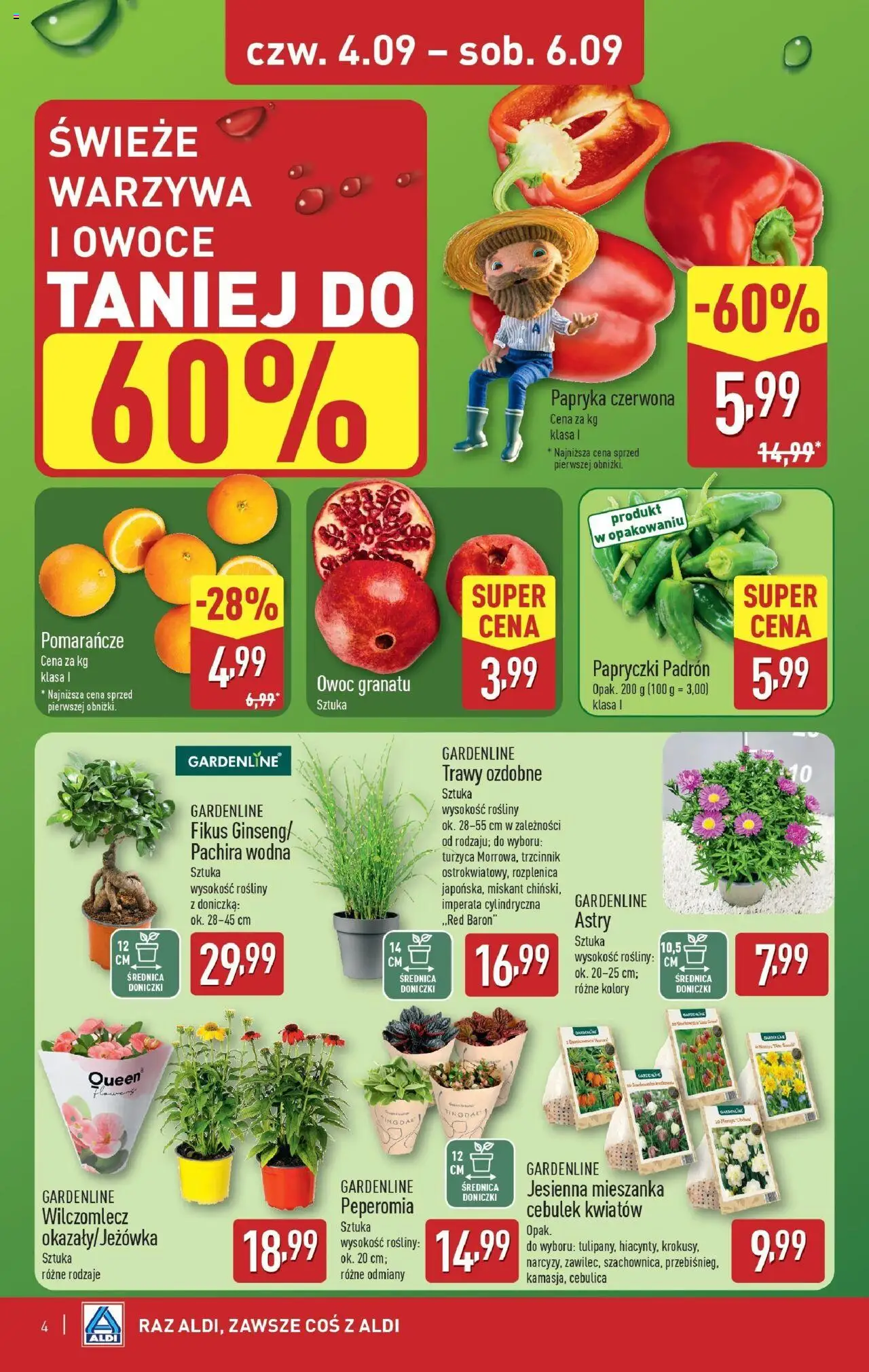 Aldi Okazje na weekend  Gazetka ważna od  04.09.2025 do 06.09.2025 strona 4