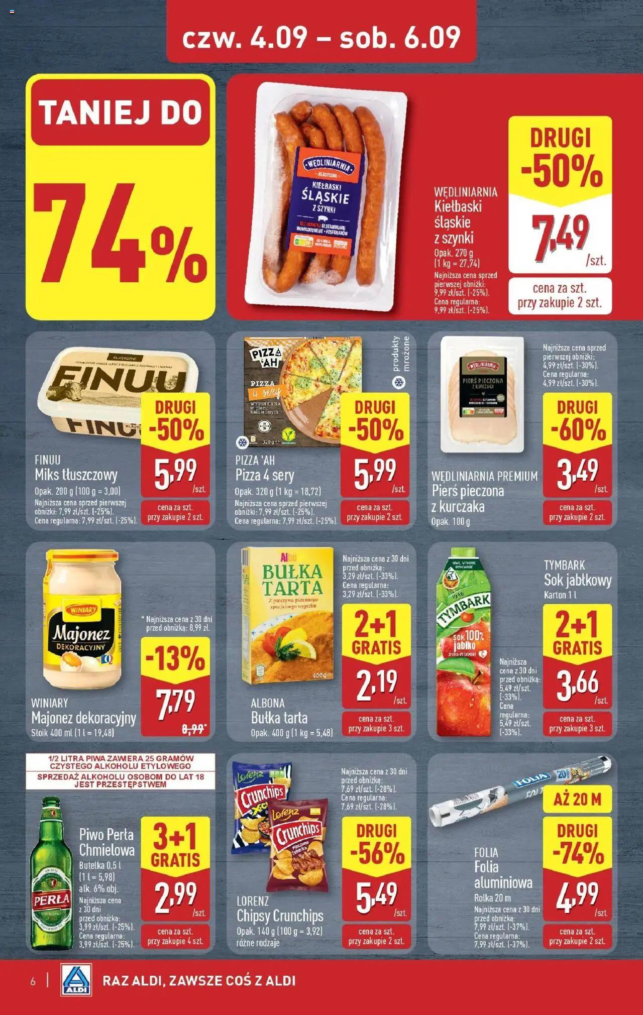 Aldi Okazje na weekend  Gazetka ważna od  04.09.2025 do 06.09.2025 strona 6