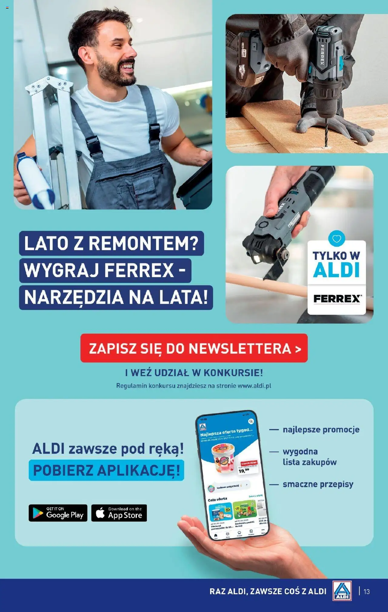 Aldi Okazje na weekend Gazetka ważna od 24.07.2025 do 26.07.2025 strona 13