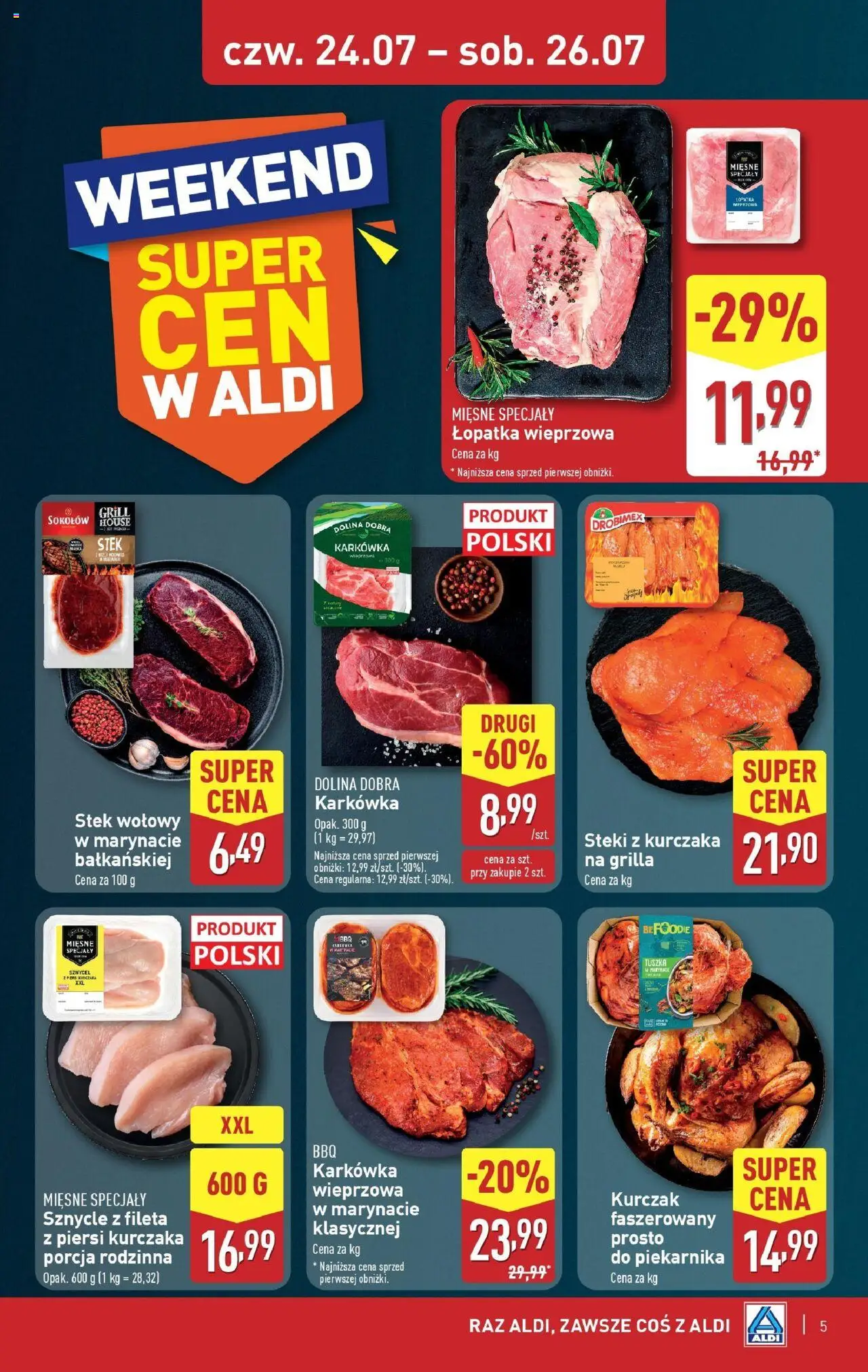 Aldi Okazje na weekend Gazetka ważna od 24.07.2025 do 26.07.2025 strona 5
