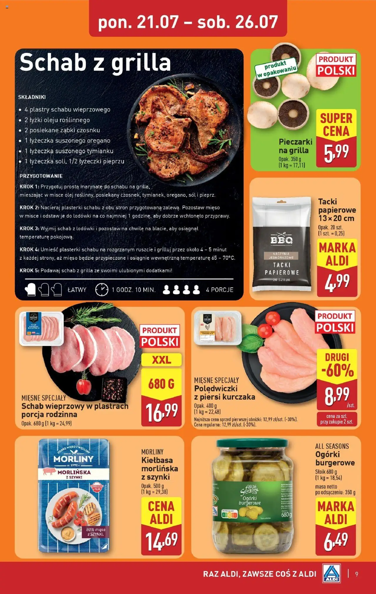 Aldi Okazje na weekend Gazetka ważna od 24.07.2025 do 26.07.2025 strona 9
