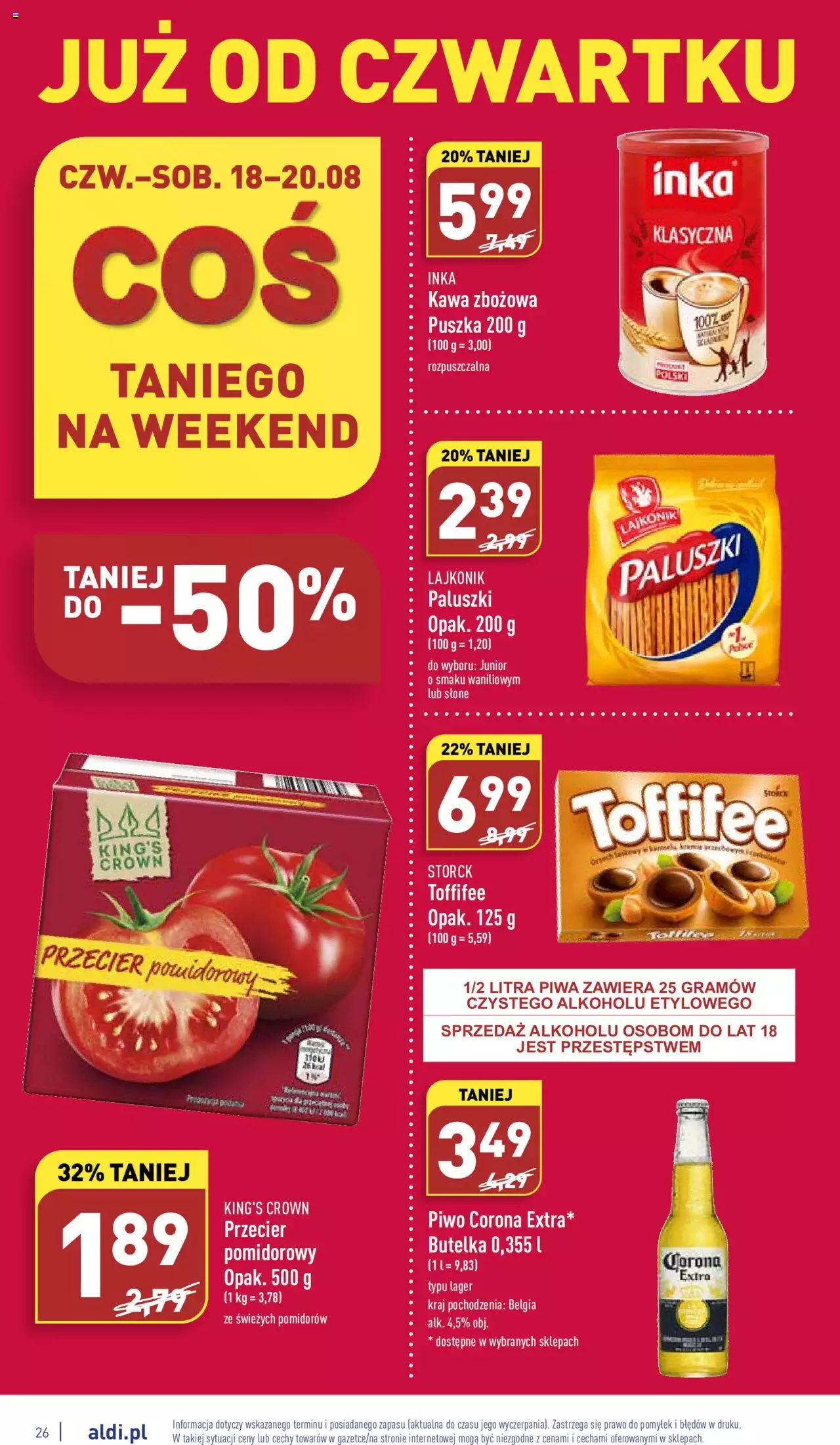 Aldi Okazje tygodnia gazetka ważna od 16.08.2022 do 20.08.2022 strona 26