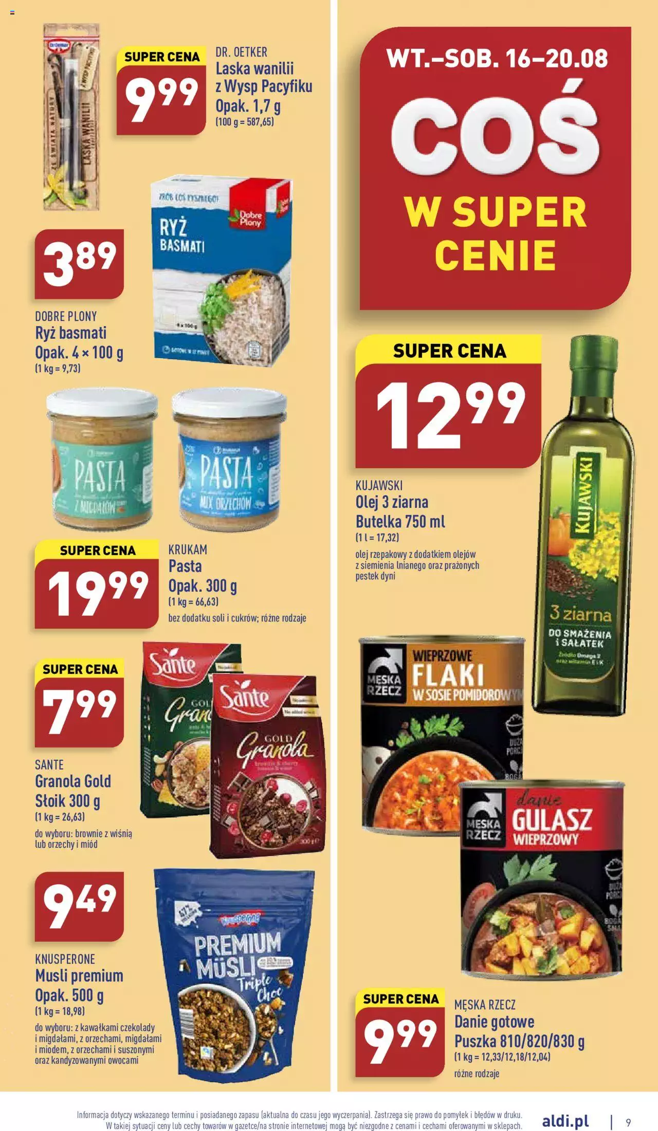 Aldi Okazje tygodnia gazetka ważna od 16.08.2022 do 20.08.2022 strona 9